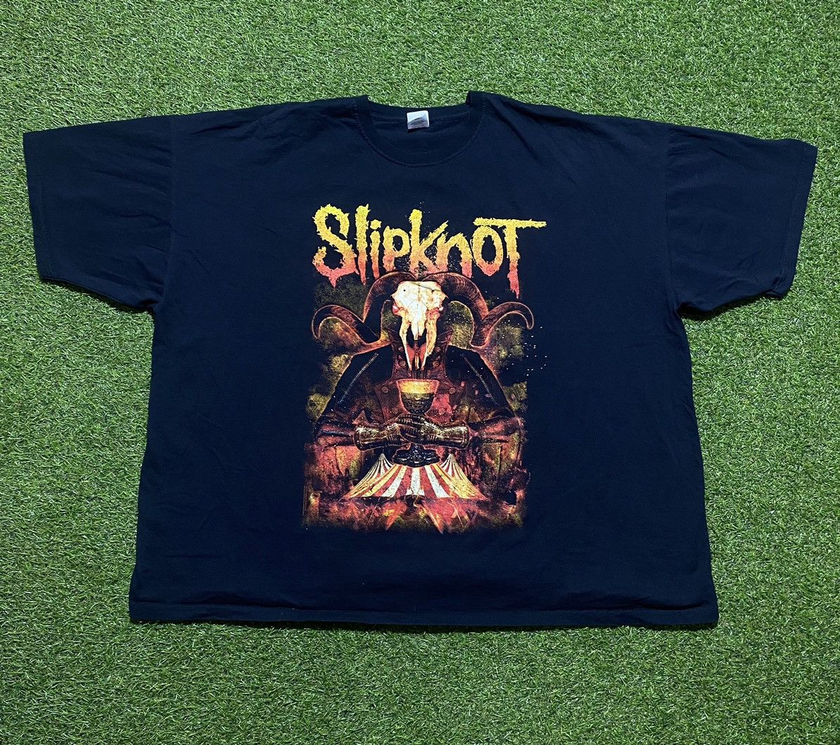 Band Tees Vintage Y2k Slipknot rock band tee streetwear style size 5XL Size US XXL / EU 58 / 5 - 1 Thumbnail