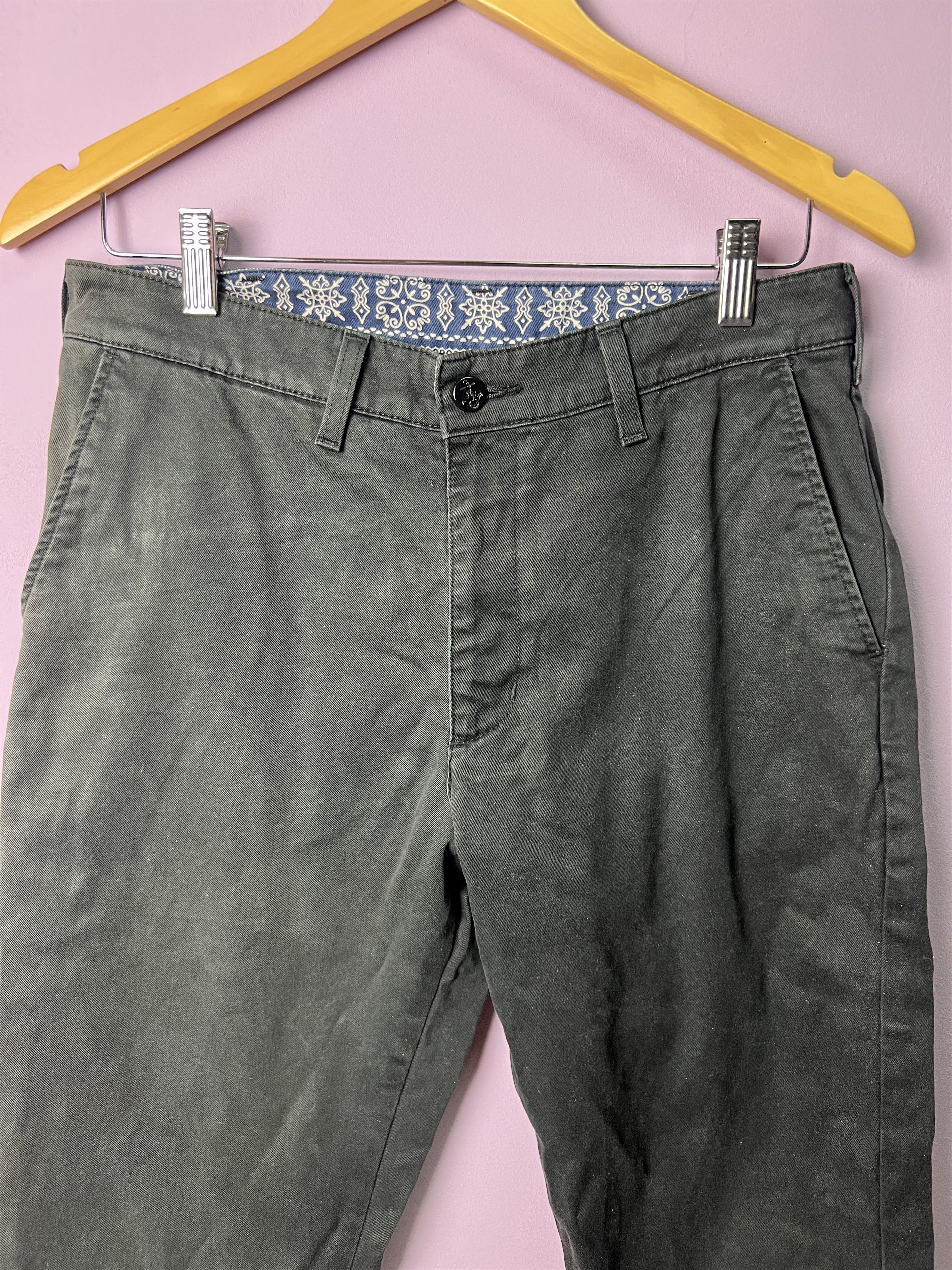 Wrangler 🔥Vintage Wrangler Khaki Cropped Pants Size US 32 / EU 48 - 3 Thumbnail