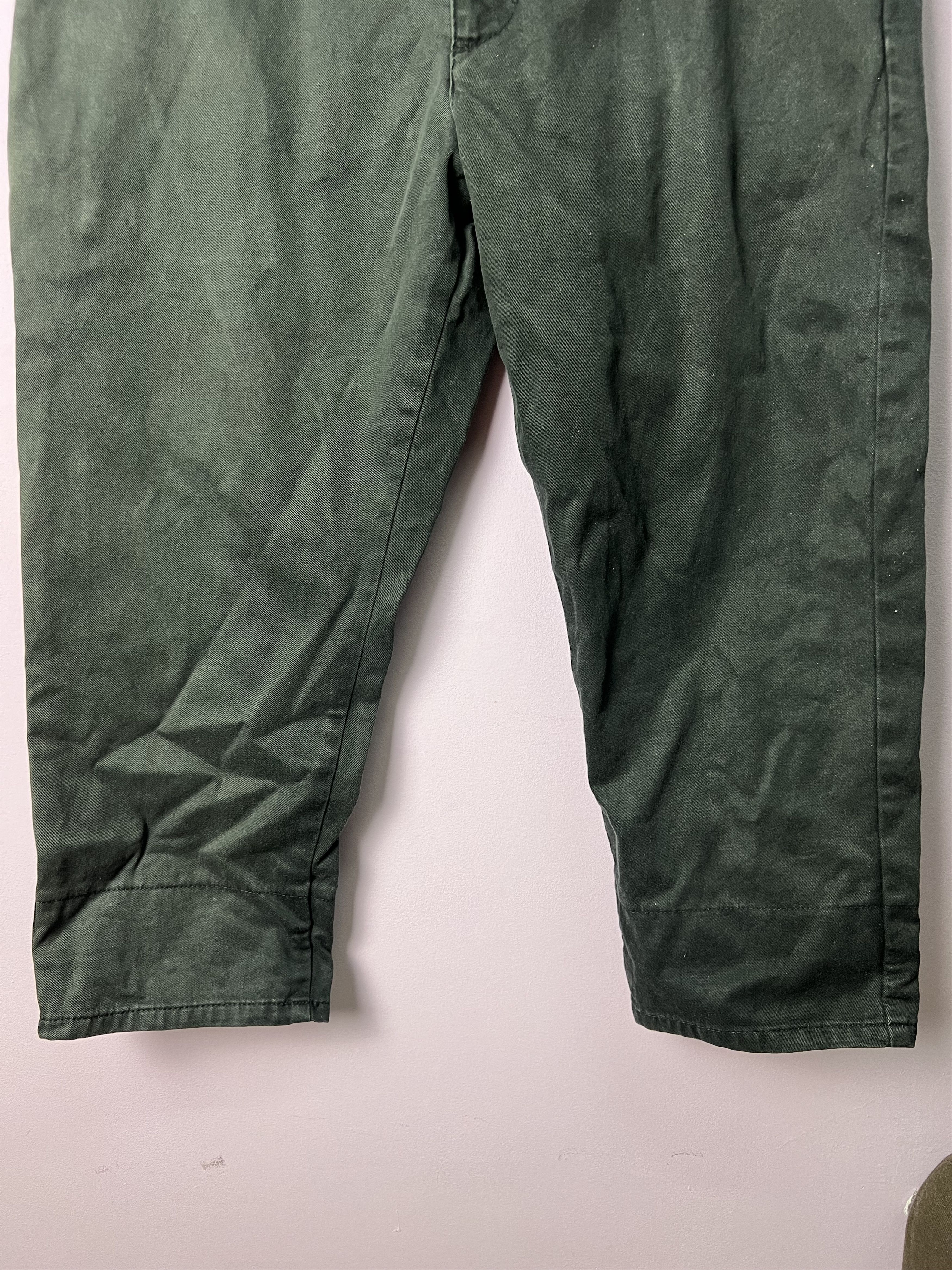 Wrangler 🔥Vintage Wrangler Khaki Cropped Pants Size US 32 / EU 48 - 4 Thumbnail