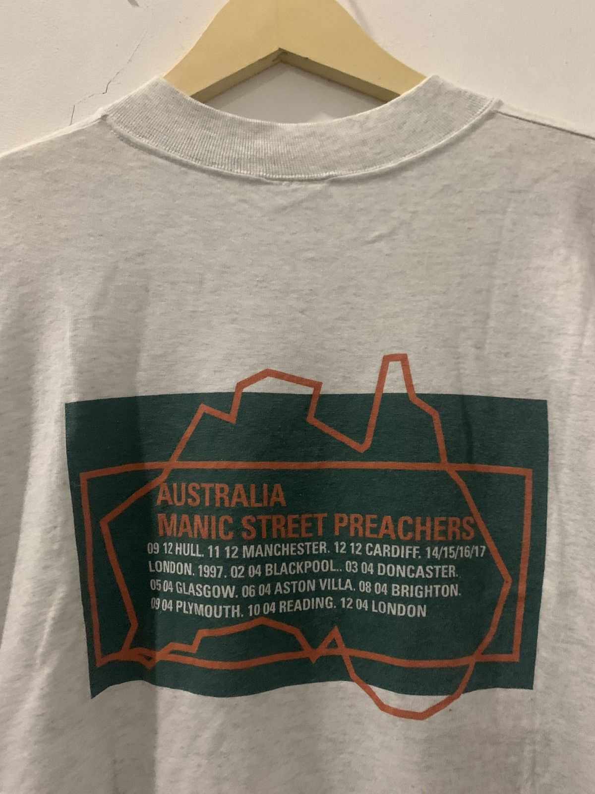 Band Tees Vintage Manic Street Preachers Australian Tour Longsleeve Size US XL / EU 56 / 4 - 4 Thumbnail