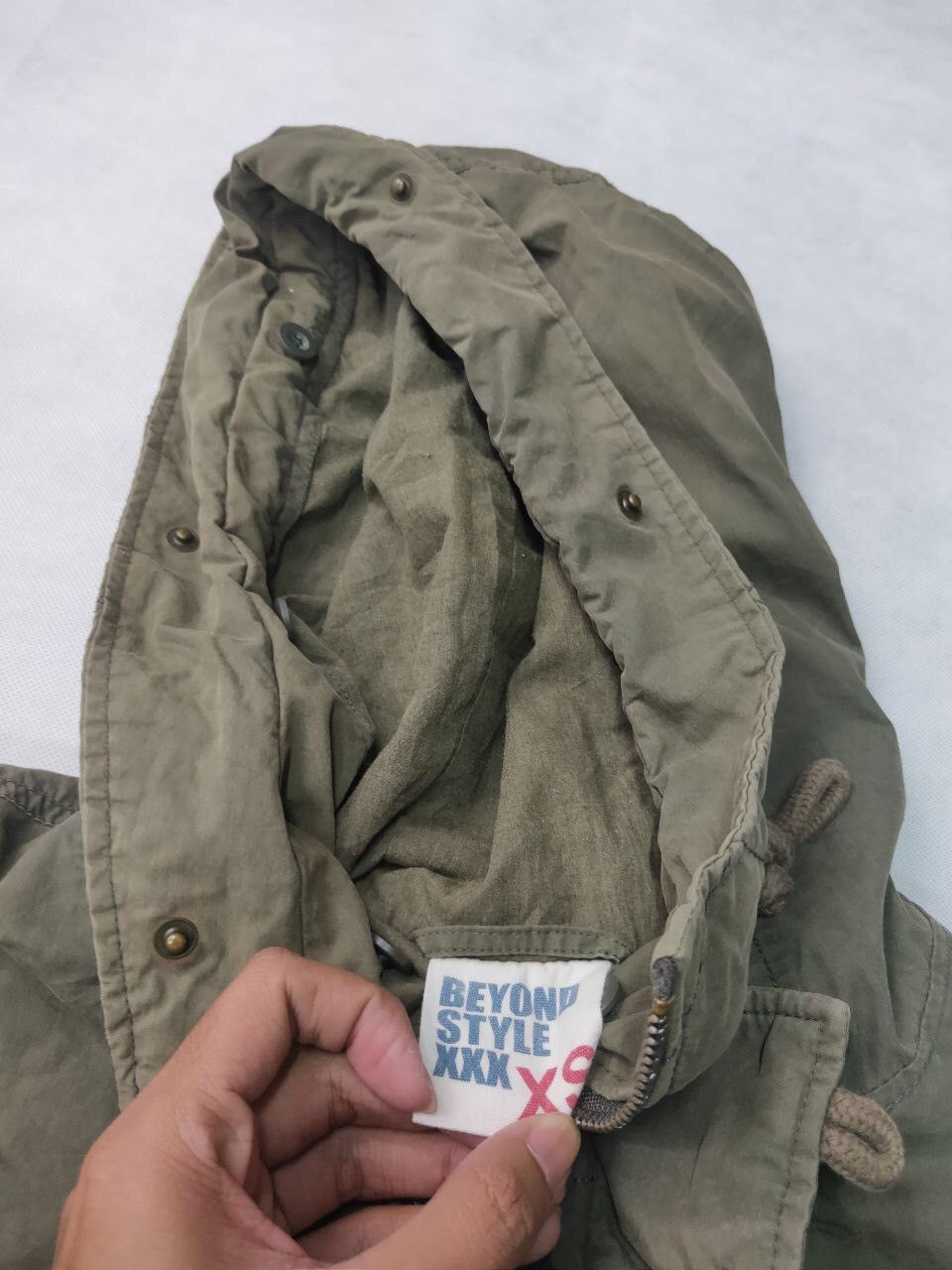 Japanese Brand × Vintage BEYOND STYLE PARKAS JACKET MILITARY Size US S / EU 44-46 / 1 - 6 Thumbnail