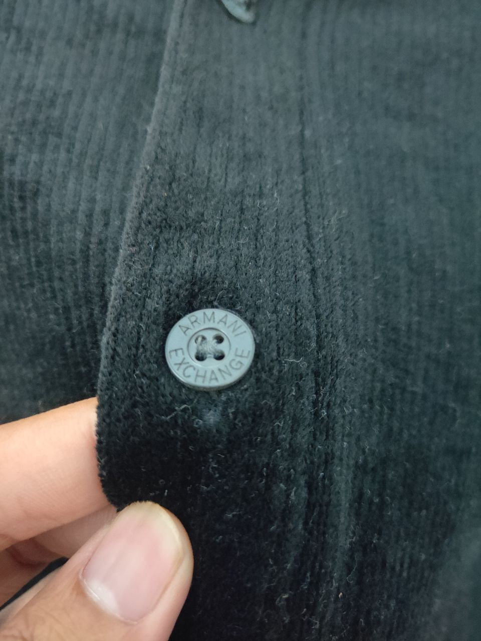 Armani × Armani Exchange Armani Exchange Curdoroy Button Up Size US M / EU 48-50 / 2 - 7 Thumbnail