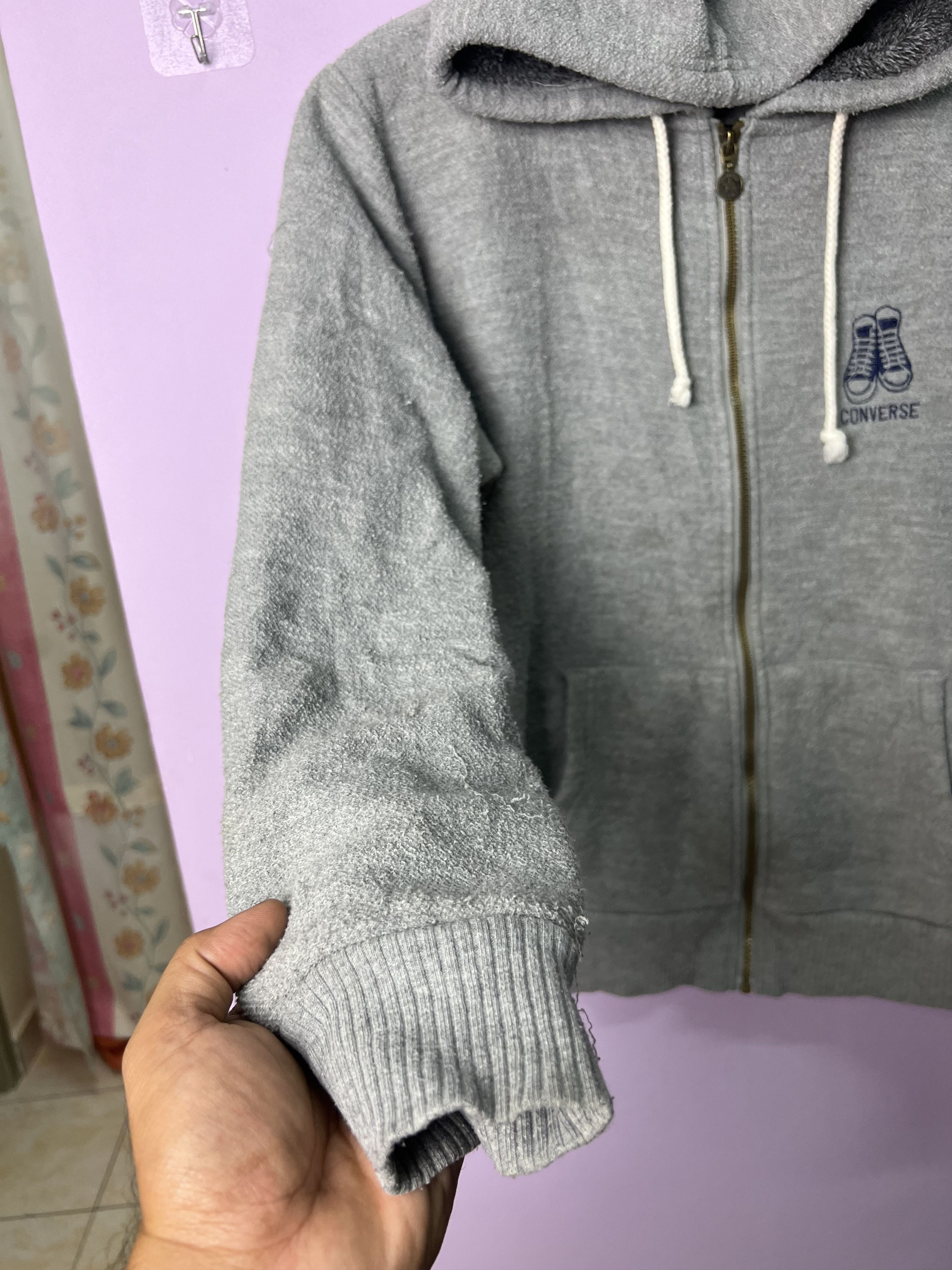 Converse 🔥Vintage Converse Zipper Hoodies Size US M / EU 48-50 / 2 - 10 Thumbnail