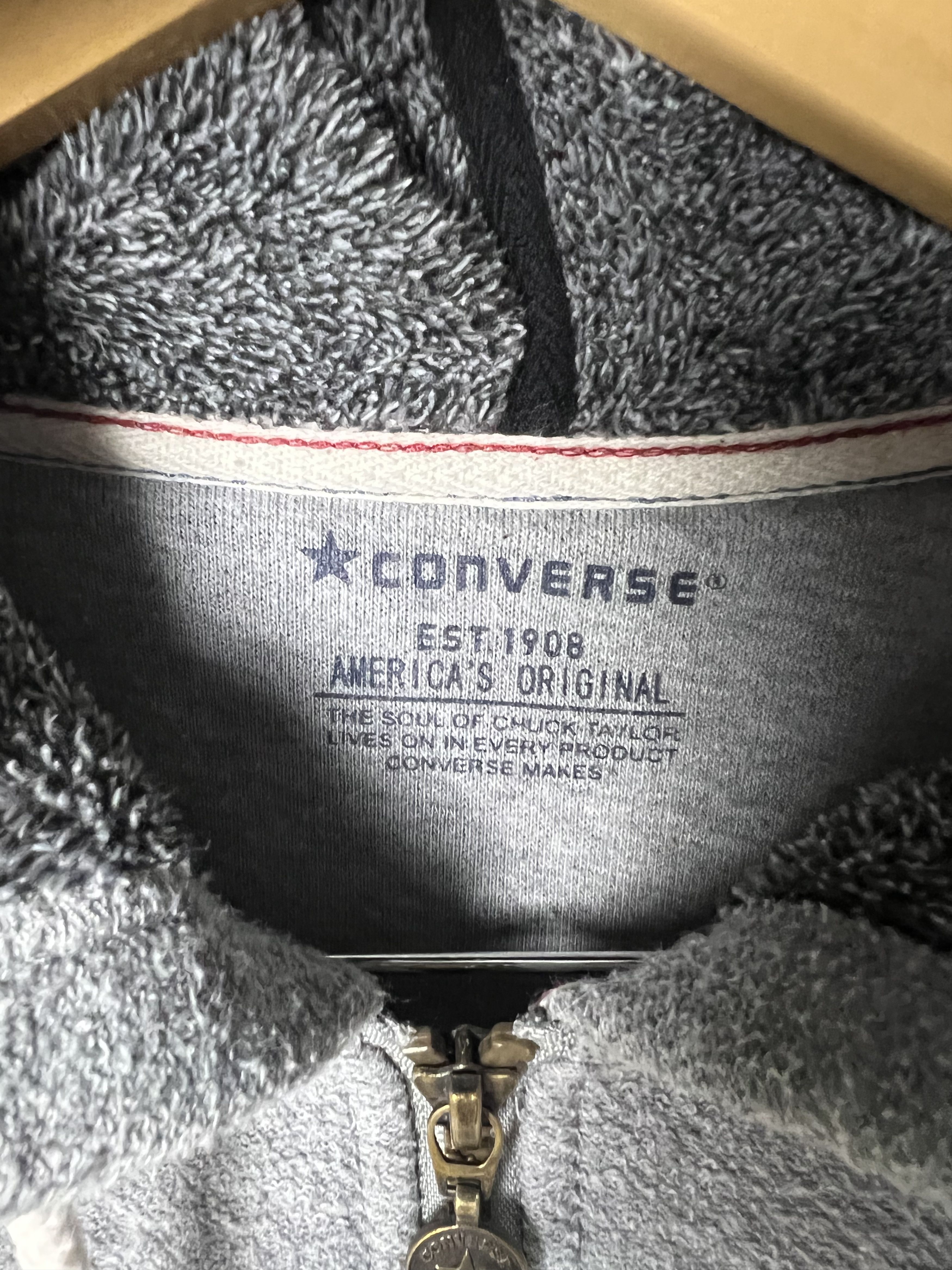 Converse 🔥Vintage Converse Zipper Hoodies Size US M / EU 48-50 / 2 - 16 Thumbnail