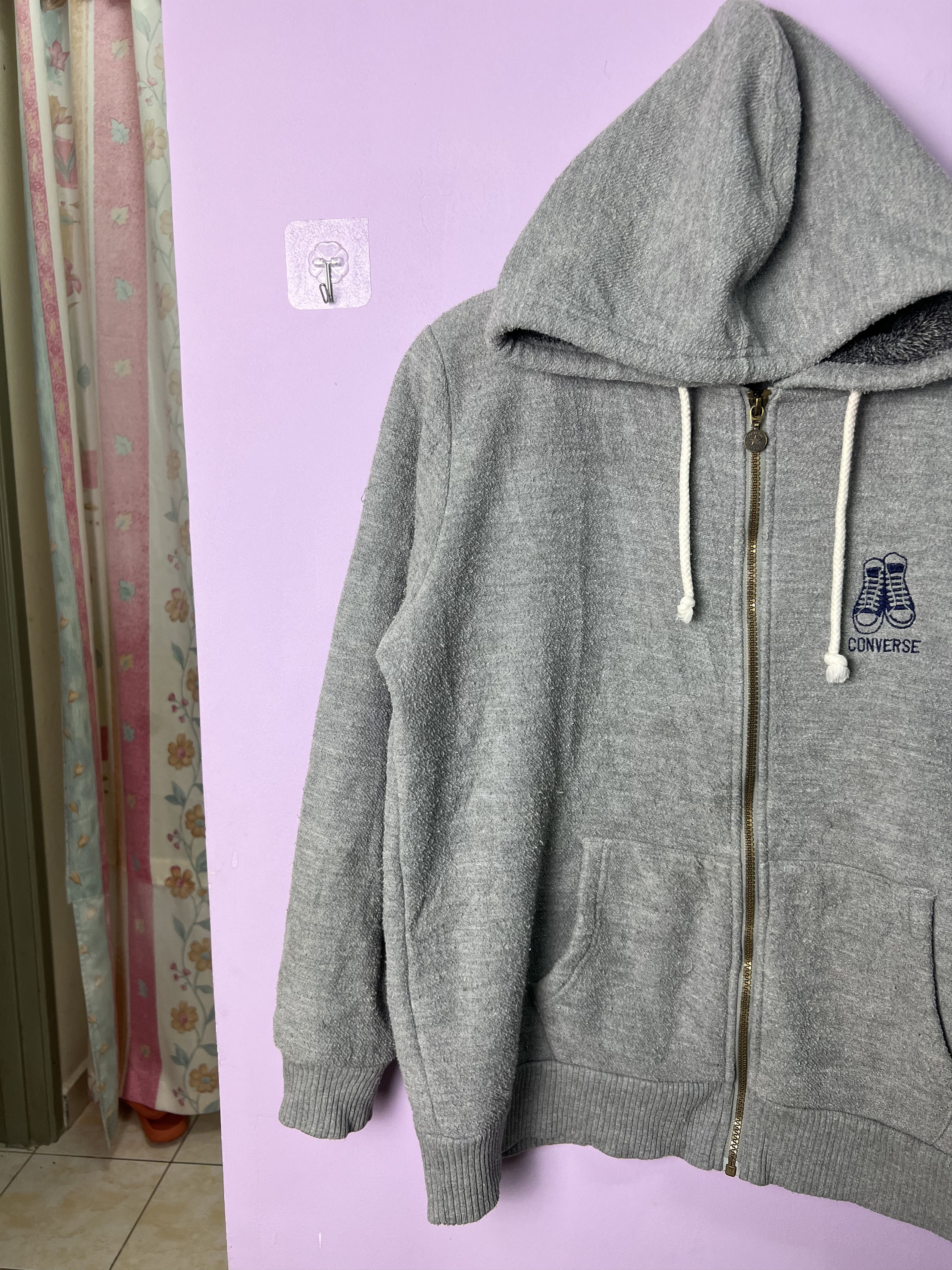 Converse 🔥Vintage Converse Zipper Hoodies Size US M / EU 48-50 / 2 - 3 Thumbnail