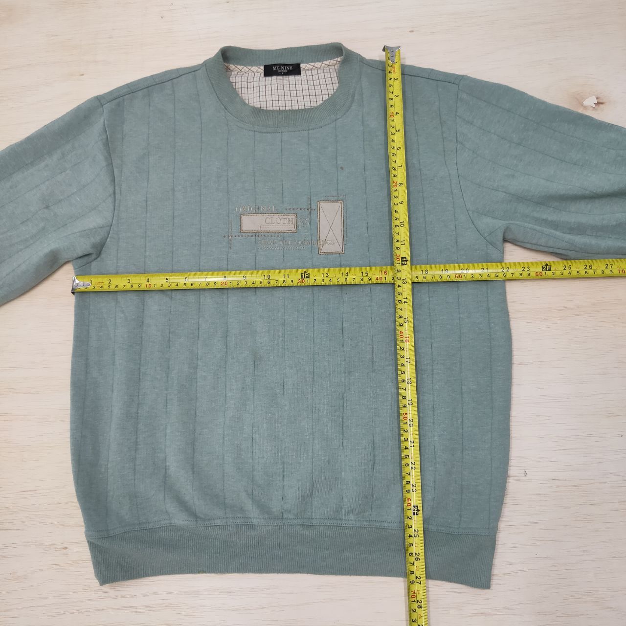Designer × Japanese Brand × Vintage Vintage Mc Nine Homme Sweatshirt Embroidered Design Size US L / EU 52-54 / 3 - 8 Thumbnail