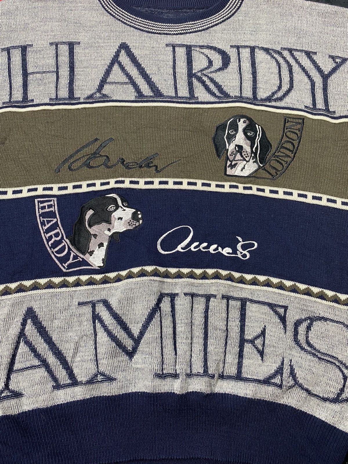 Hardy Amies × Vintage Vintage Hardy Amies Knit Sweater Pull Over Size US M / EU 48-50 / 2 - 12 Thumbnail