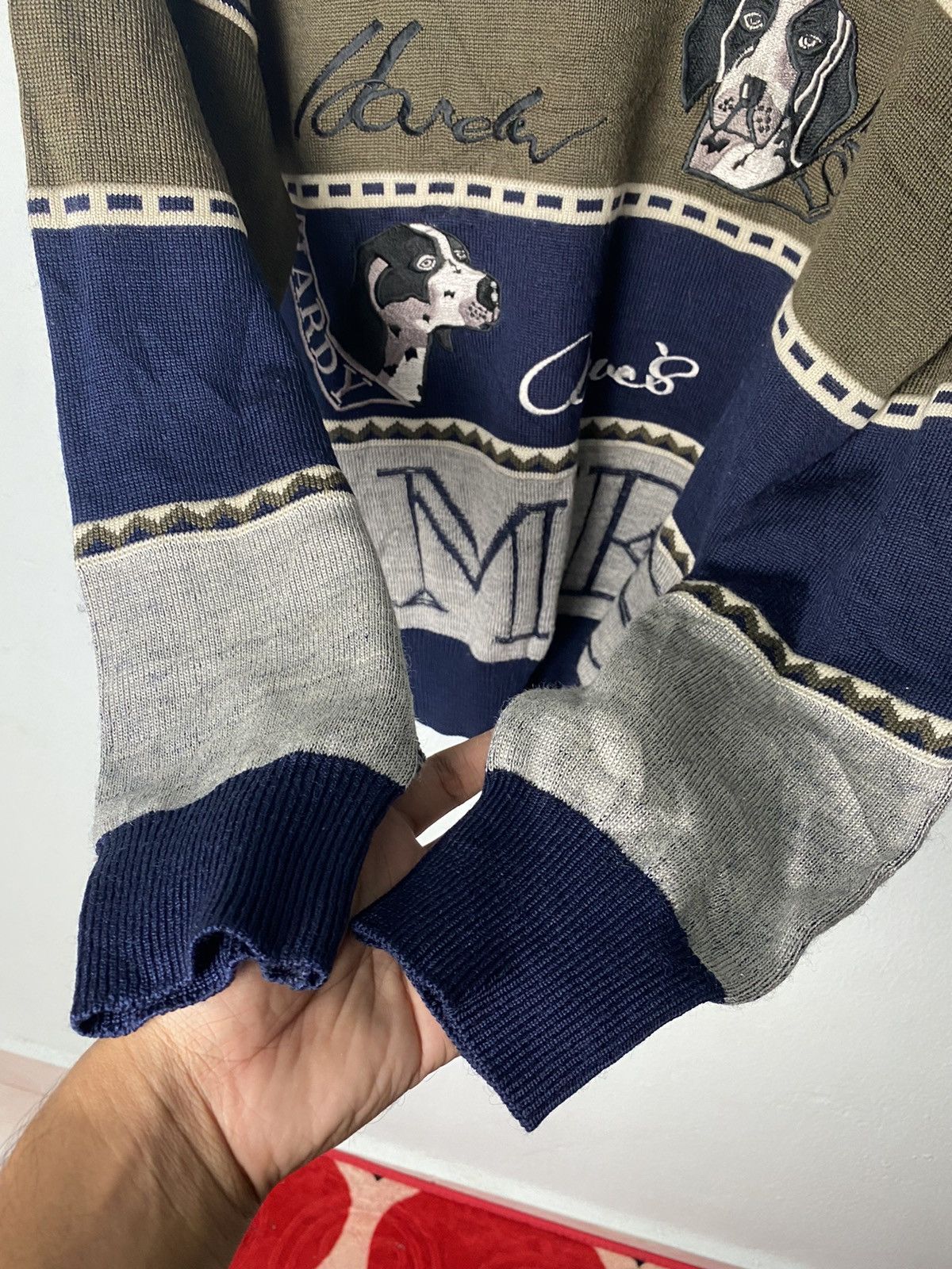 Hardy Amies × Vintage Vintage Hardy Amies Knit Sweater Pull Over Size US M / EU 48-50 / 2 - 7 Thumbnail