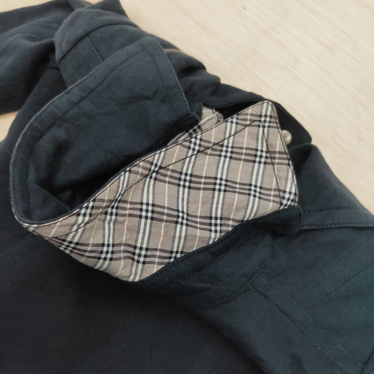 Burberry × If Six Was Nine × Le Grande Bleu (L.G.B.) Burberry Blue Label Nova Check Punk Style Jacket Size XS / US 0-2 / IT 36-38 - 12 Thumbnail