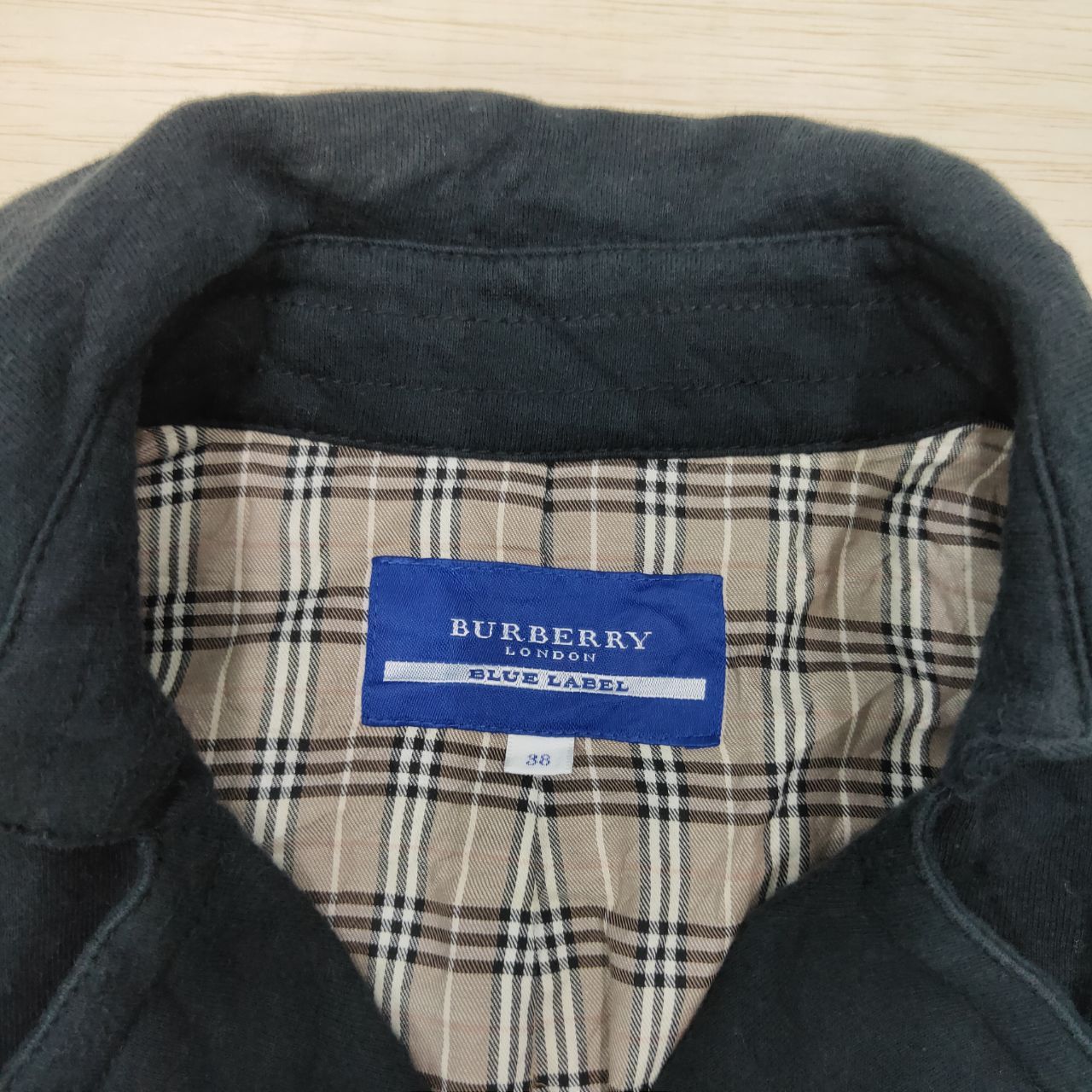 Burberry × If Six Was Nine × Le Grande Bleu (L.G.B.) Burberry Blue Label Nova Check Punk Style Jacket Size XS / US 0-2 / IT 36-38 - 6 Thumbnail