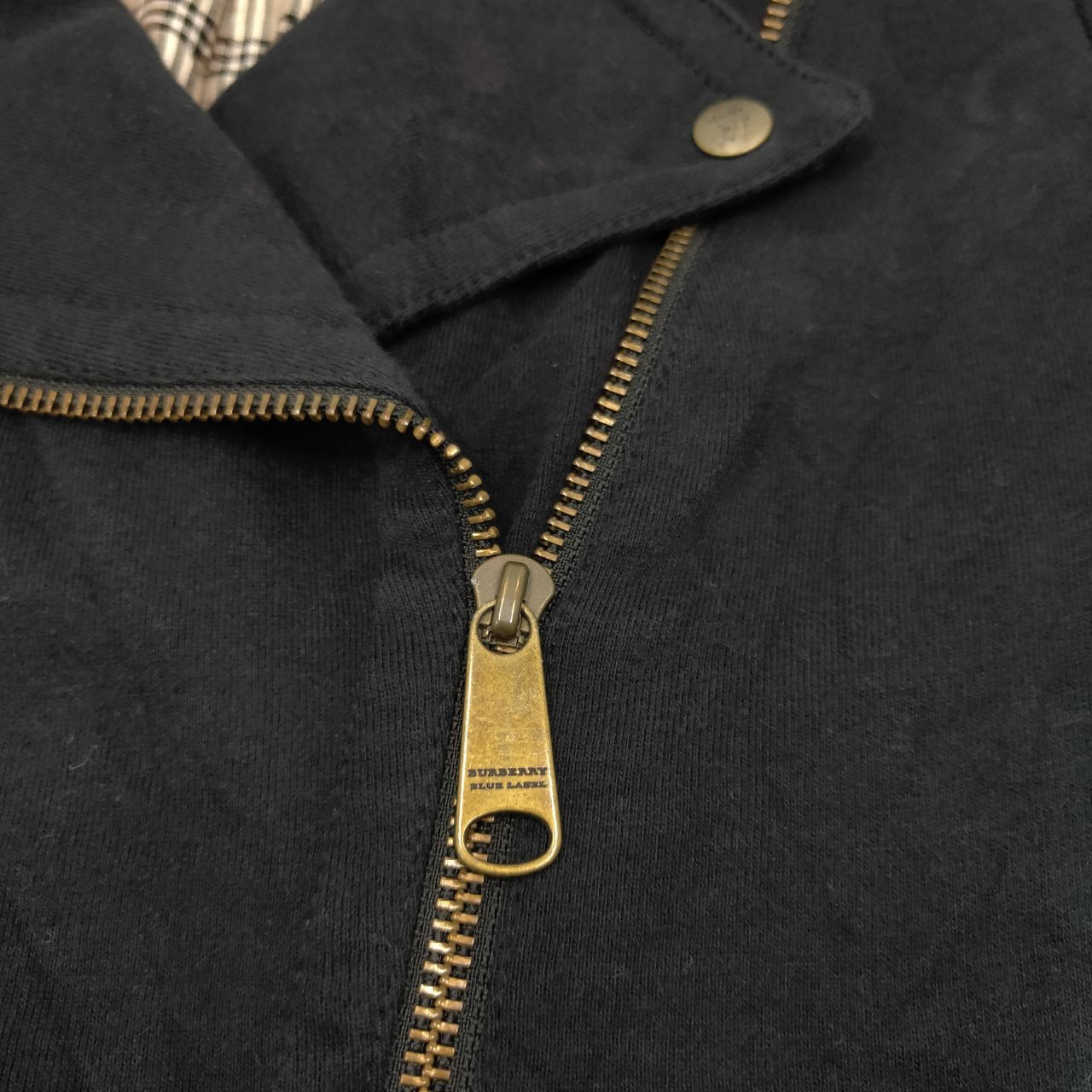 Burberry × If Six Was Nine × Le Grande Bleu (L.G.B.) Burberry Blue Label Nova Check Punk Style Jacket Size XS / US 0-2 / IT 36-38 - 4 Thumbnail