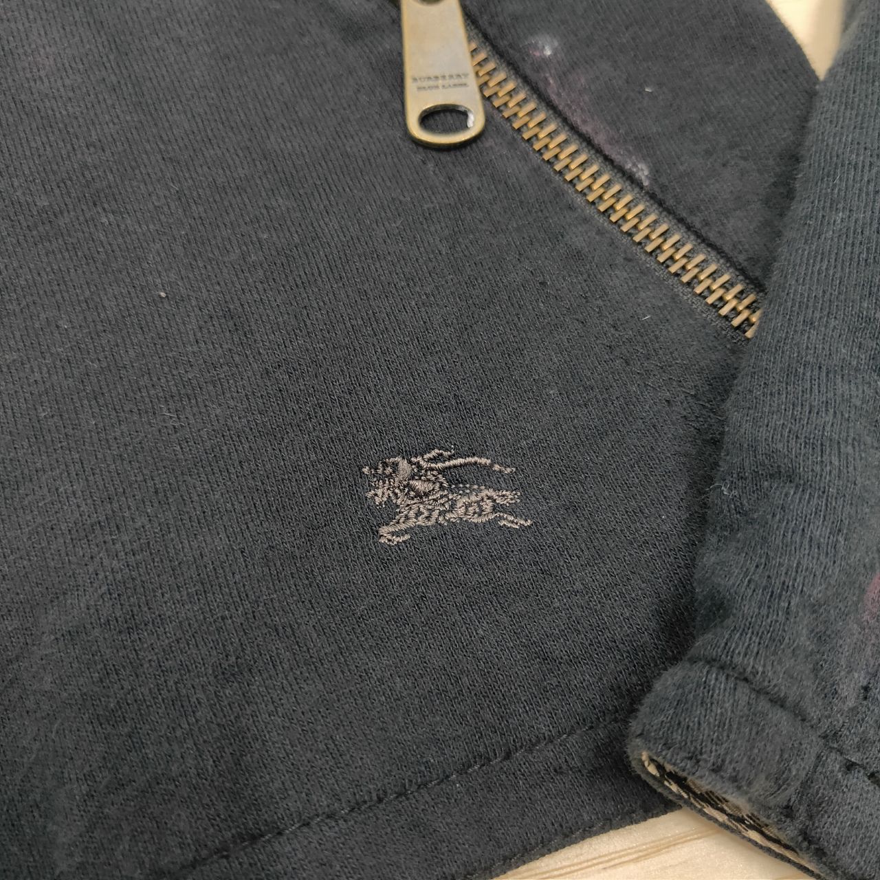 Burberry × If Six Was Nine × Le Grande Bleu (L.G.B.) Burberry Blue Label Nova Check Punk Style Jacket Size XS / US 0-2 / IT 36-38 - 3 Thumbnail