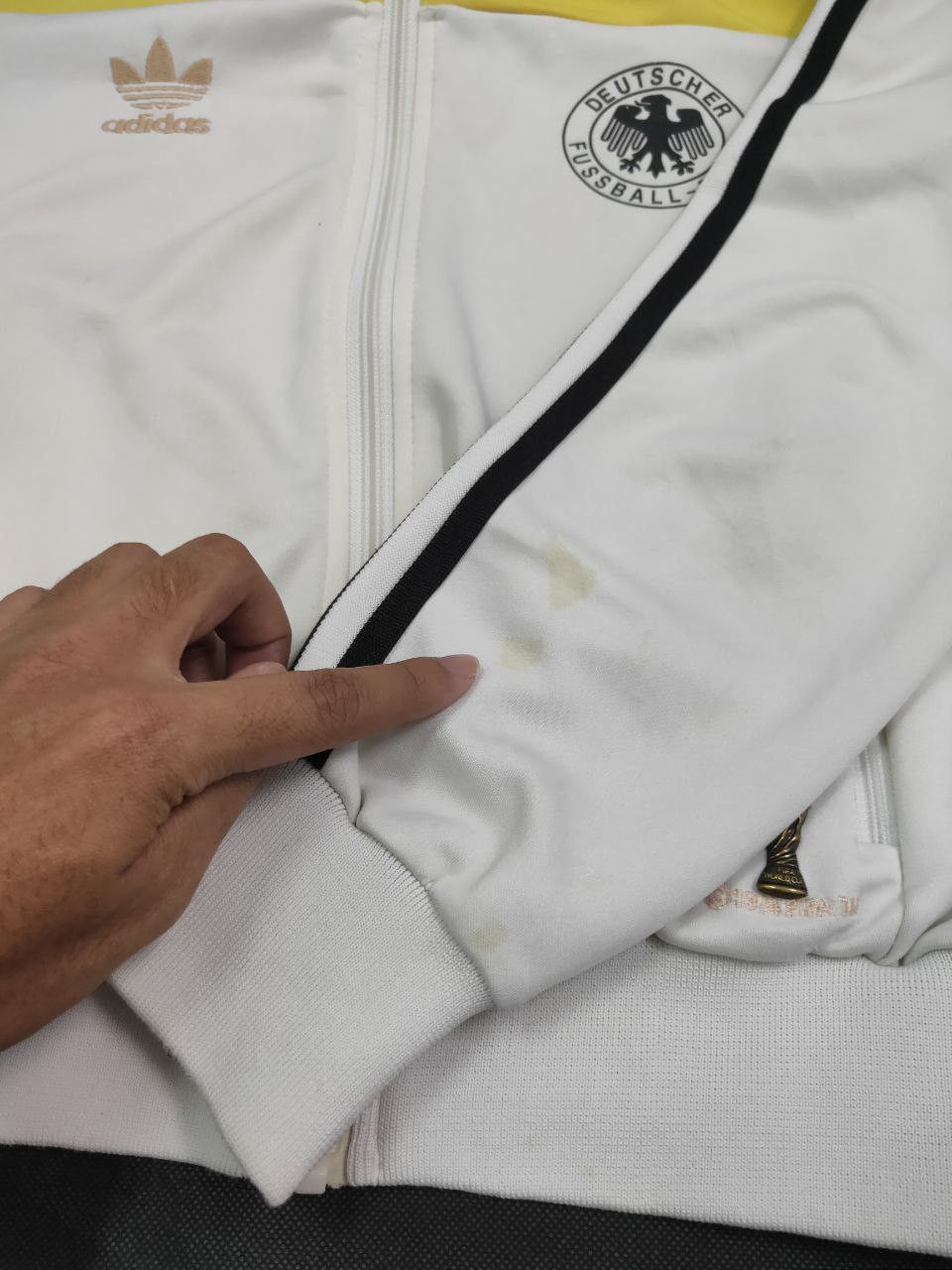 Adidas × Vintage VINTAGE ADIDAS GERMANY FIFA WORLD CUP TRACK JACKET Size US S / EU 44-46 / 1 - 13 Thumbnail