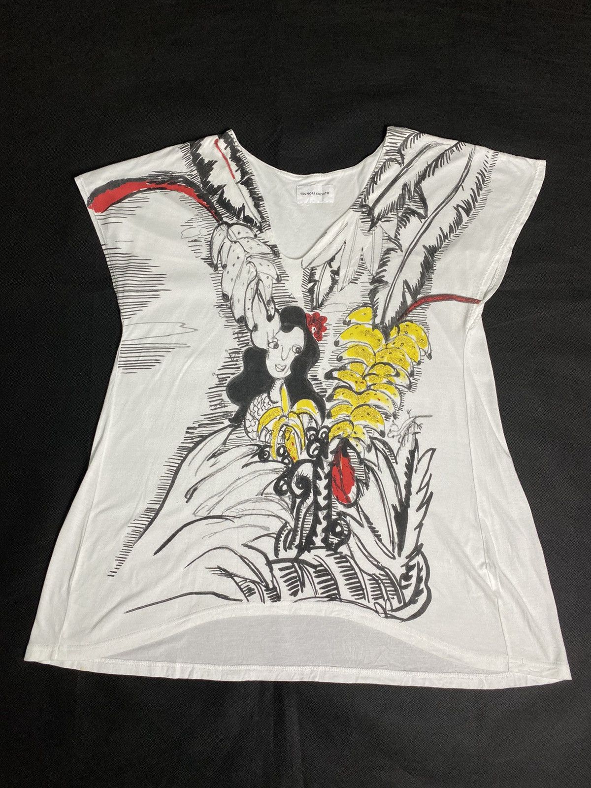 Issey Miyake × Tsumori Chisato Tsumori Chisato by Issey Miyake Art Shirt For Women Size M / US 6-8 / IT 42-44 - 1 Thumbnail