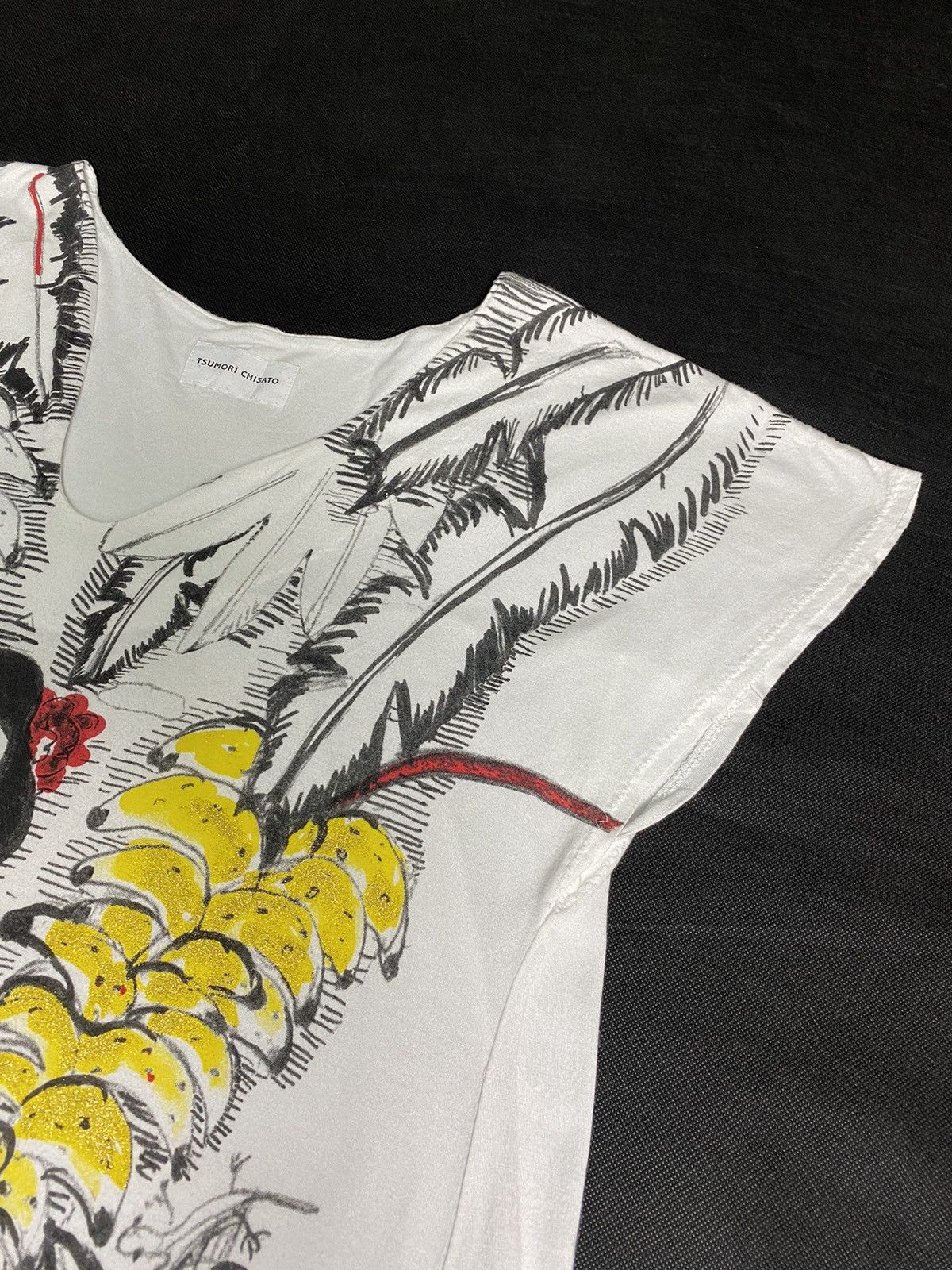 Issey Miyake × Tsumori Chisato Tsumori Chisato by Issey Miyake Art Shirt For Women Size M / US 6-8 / IT 42-44 - 3 Thumbnail