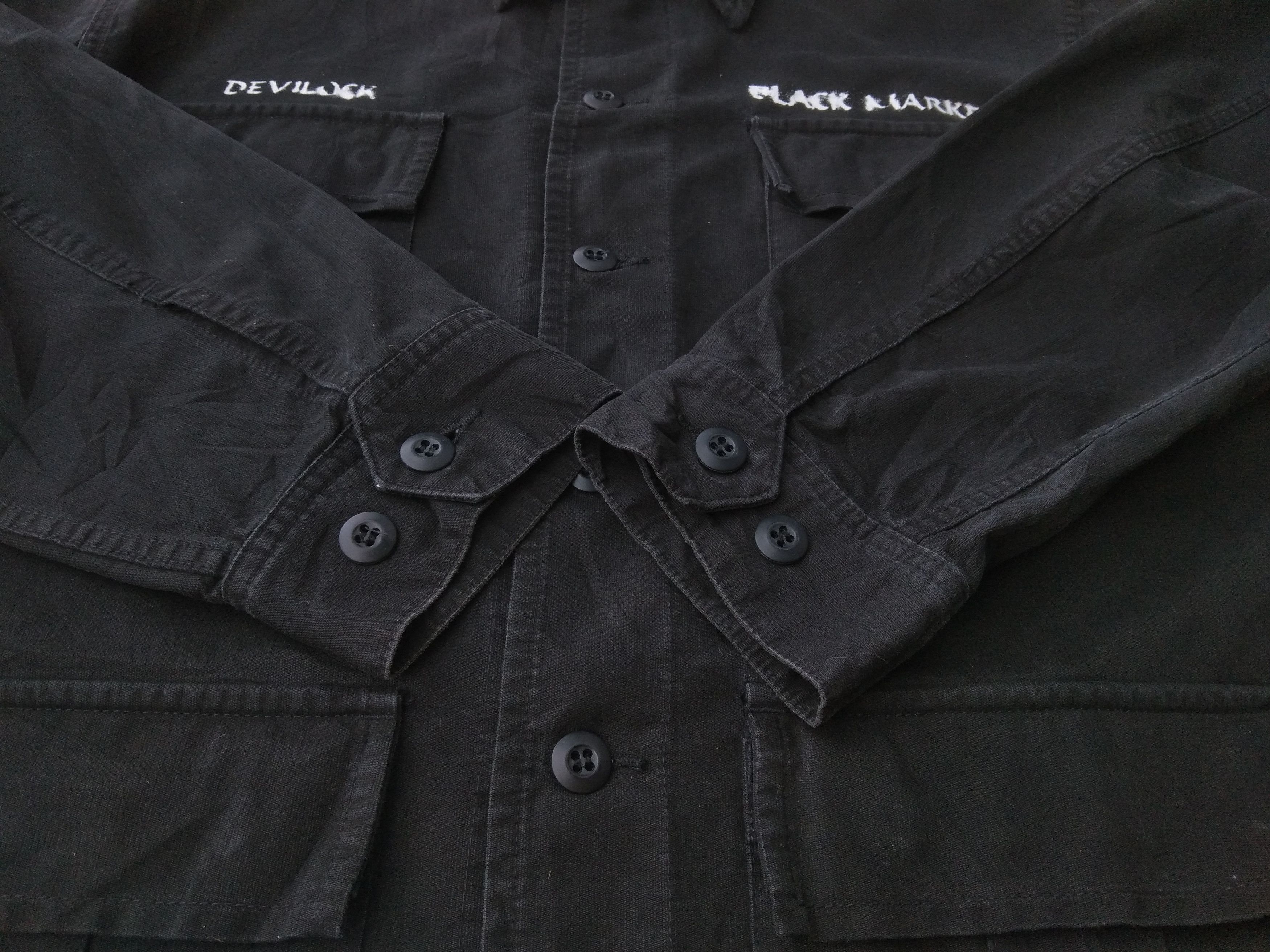 Devilock × Vintage DEVILOCK BLACK MARKET LIGHTLAYERS BUTTON DOWN JACKET Size US XL / EU 56 / 4 - 7 Thumbnail