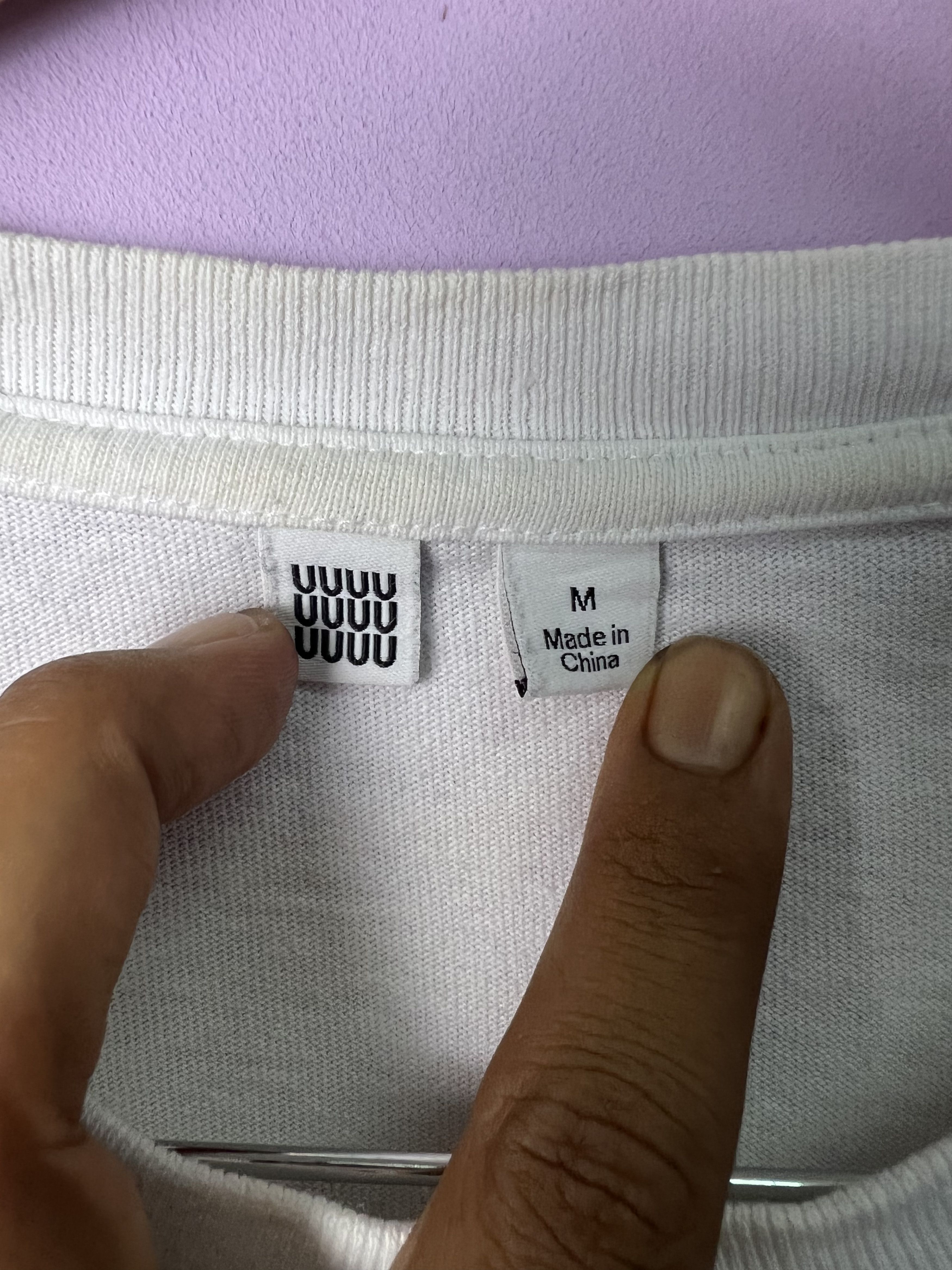 Lemaire × Uniqlo 🔥Rare White Blank Uniqlo UUUU Tees Size US M / EU 48-50 / 2 - 12 Thumbnail