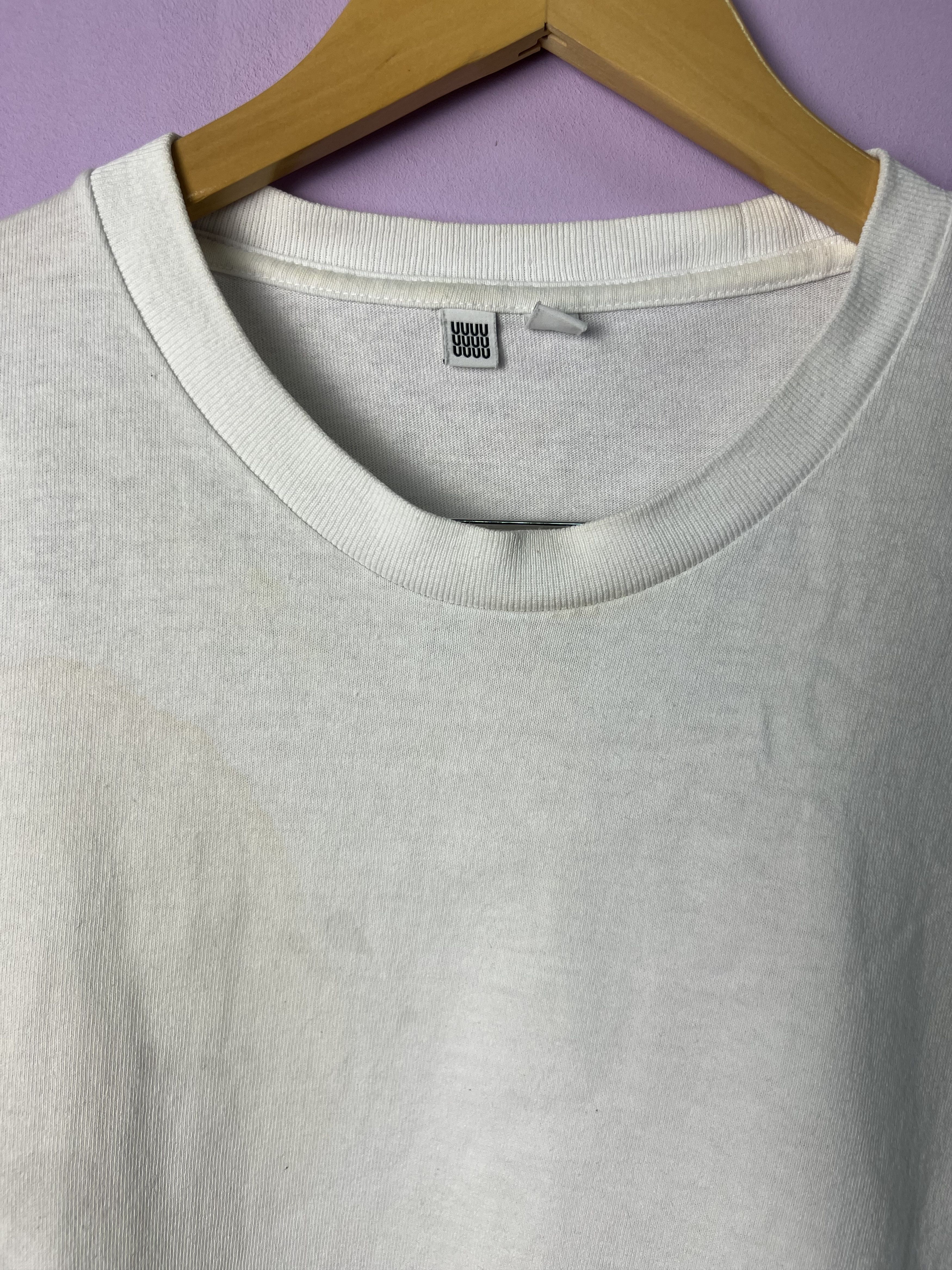 Lemaire × Uniqlo 🔥Rare White Blank Uniqlo UUUU Tees Size US M / EU 48-50 / 2 - 5 Thumbnail