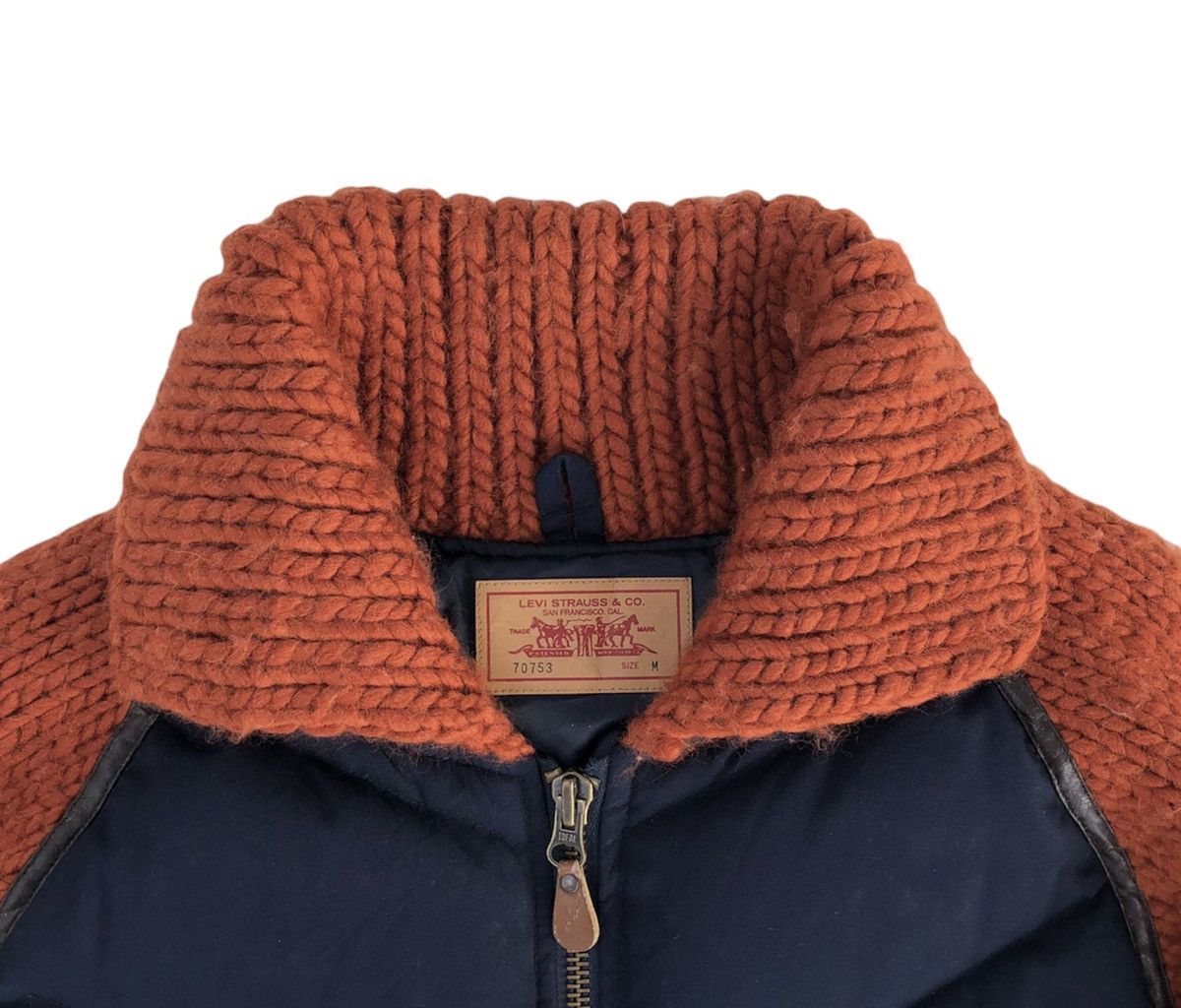 Levi's Levi's Strauss Down Feather Knitted Jacket Size US M / EU 48-50 / 2 - 7 Thumbnail