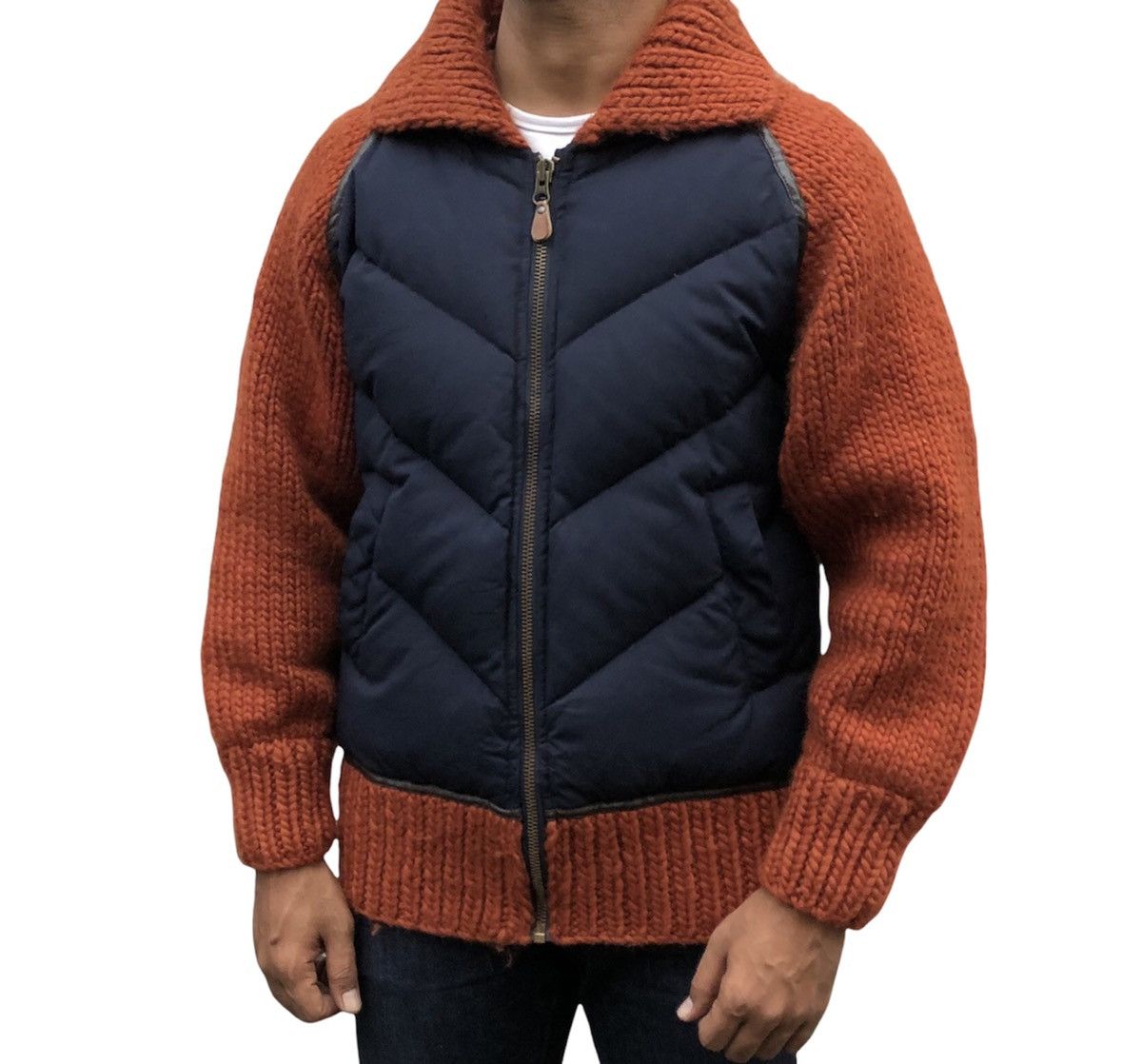 Levi's Levi's Strauss Down Feather Knitted Jacket Size US M / EU 48-50 / 2 - 3 Thumbnail