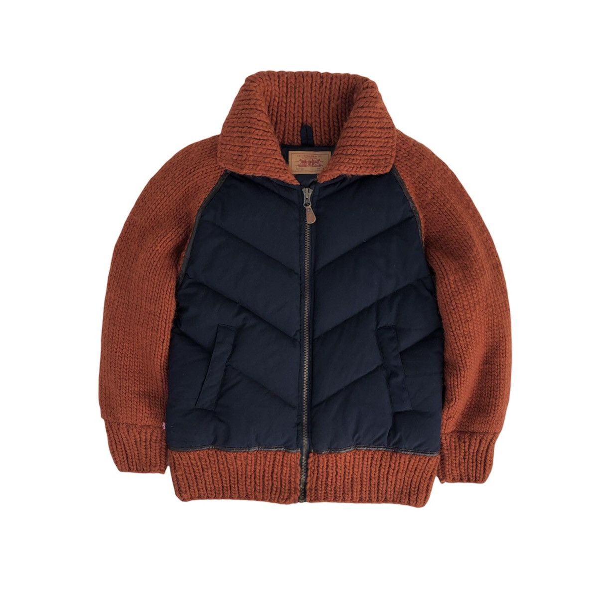 Levi's Levi's Strauss Down Feather Knitted Jacket Size US M / EU 48-50 / 2 - 5 Thumbnail