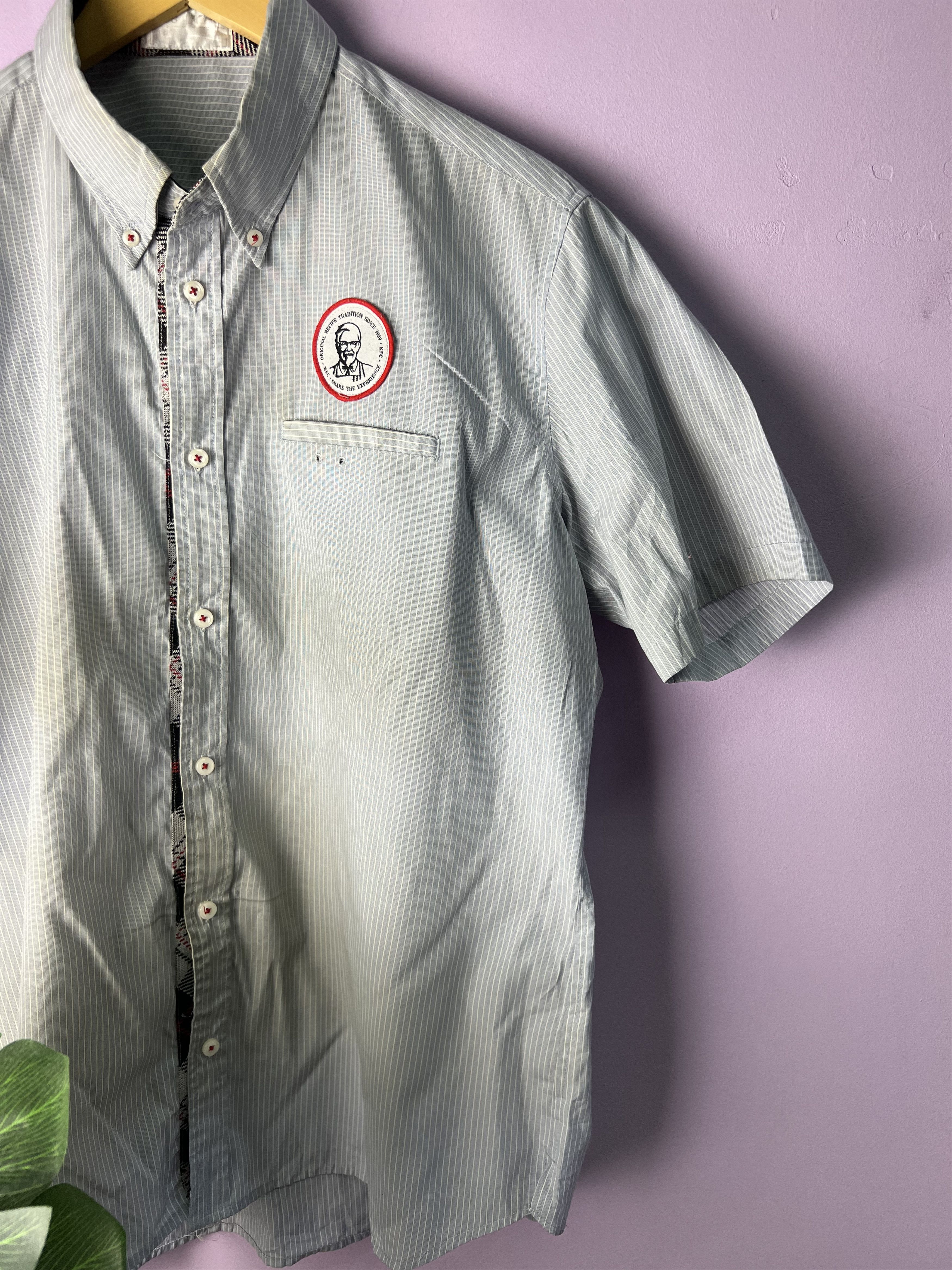 Japanese Brand 🔥Vintage KFC Shirts Size US L / EU 52-54 / 3 - 3 Thumbnail