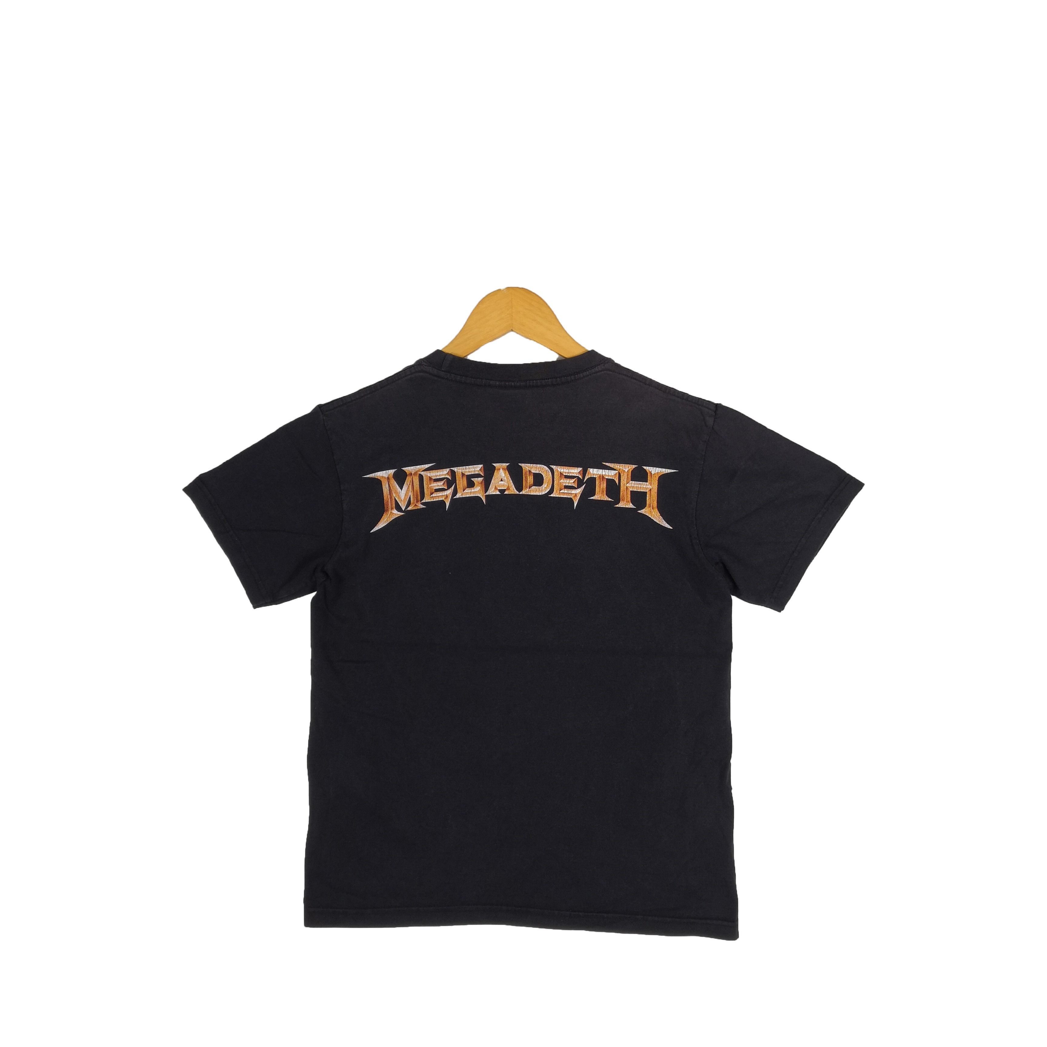 Band Tees Vintage Megadeth T-Shirt Band Tees Skulls Crewneck Tee Size US S / EU 44-46 / 1 - 2 Thumbnail