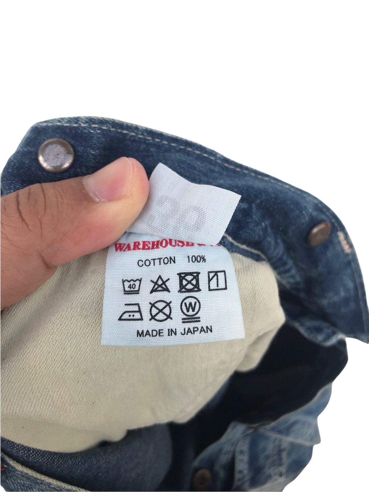 Japanese Brand WAREHOUSE CARPENTER SHORTPANT Size US 36 / EU 52 - 5 Thumbnail