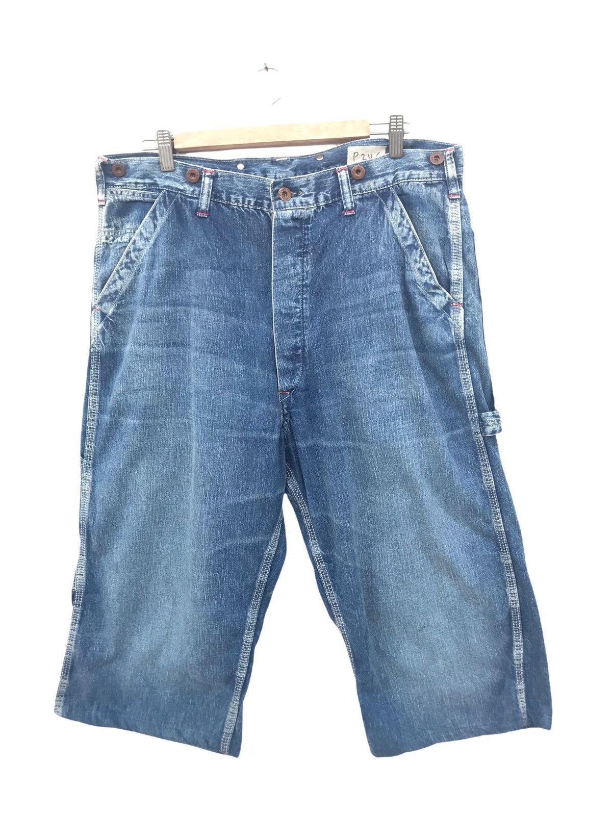 image of Warehouse Carpenter Shortpant in Blue, Men's (Size 36)