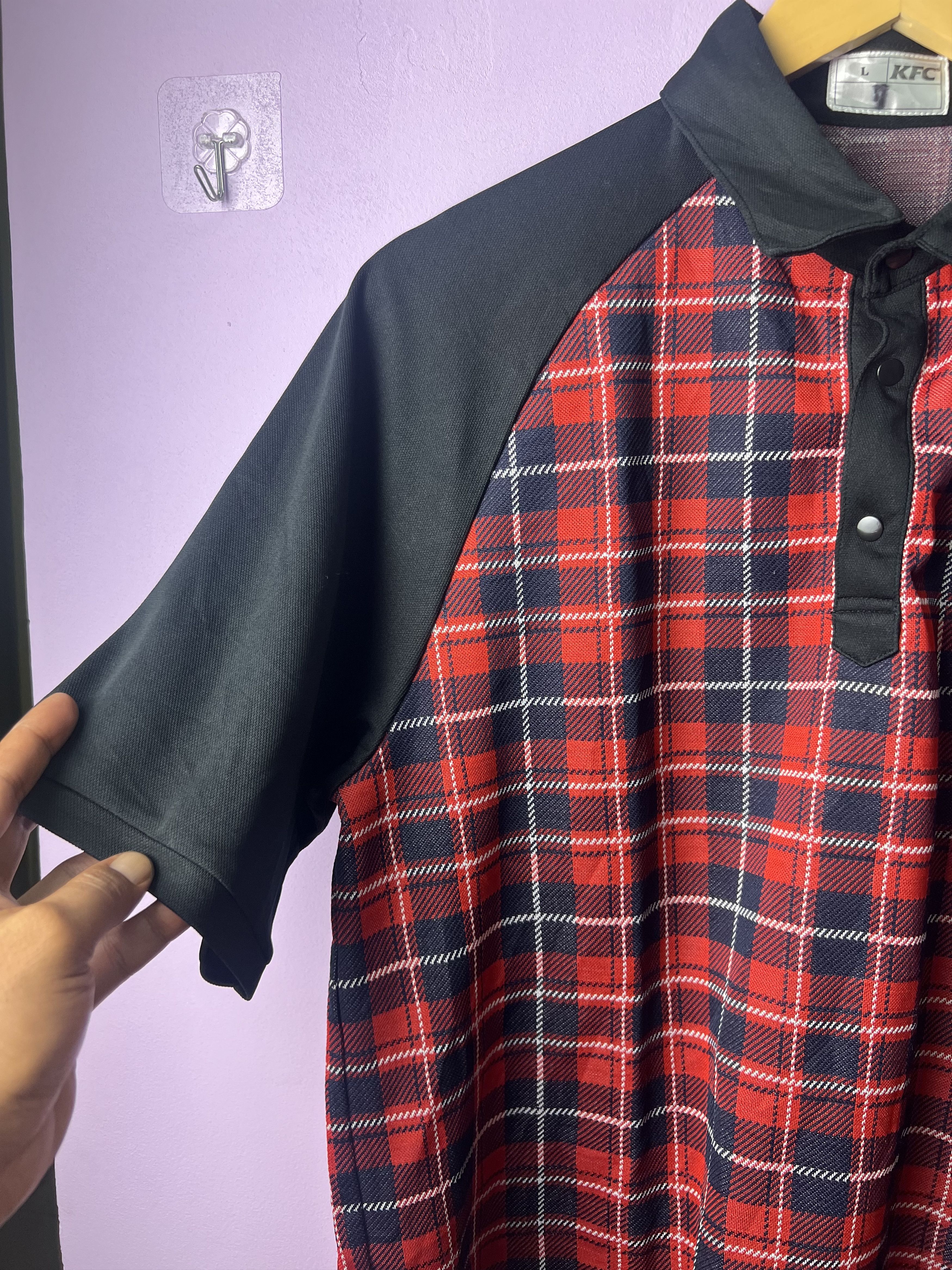 Other 🔥Vintage KFC Checkered Polo Tees Size US M / EU 48-50 / 2 - 7 Thumbnail