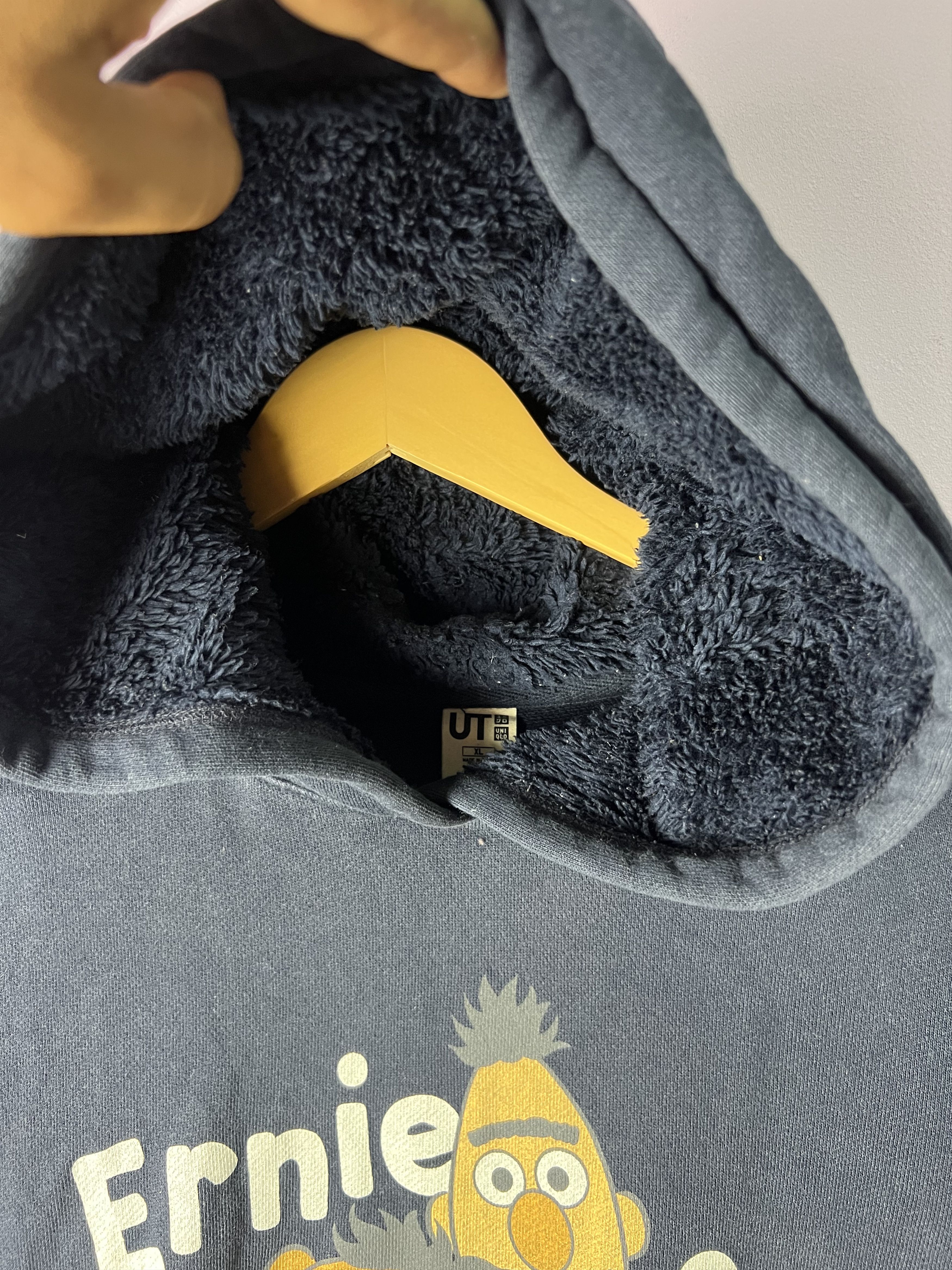 Cartoon Network × Uniqlo 🔥Distressed Ernie & Bert Hoodies Size US M / EU 48-50 / 2 - 11 Thumbnail
