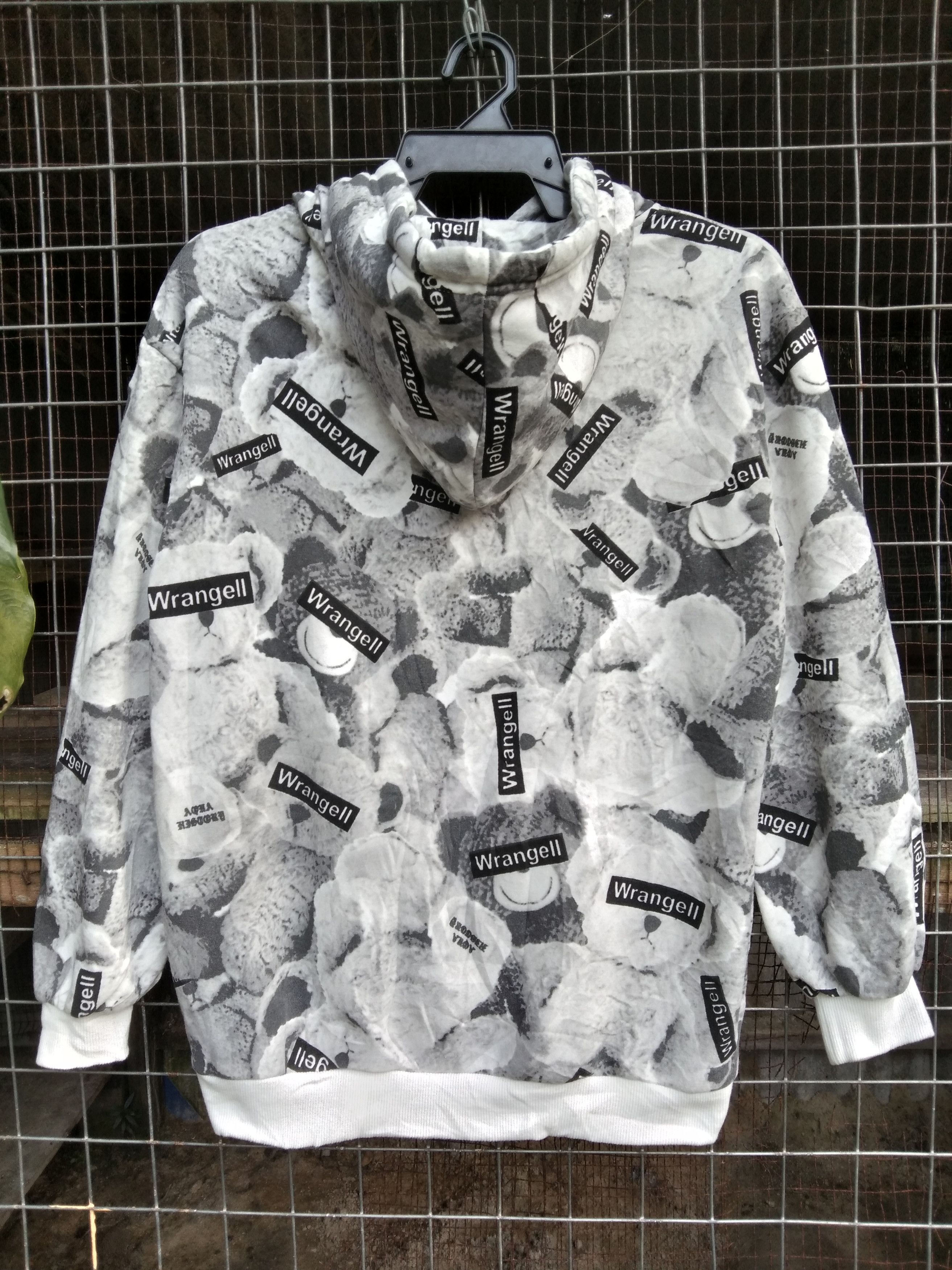 Japanese Brand AQUA HISTORY MEN'S HOODIE ALL OVER PRINT Size US M / EU 48-50 / 2 - 3 Thumbnail