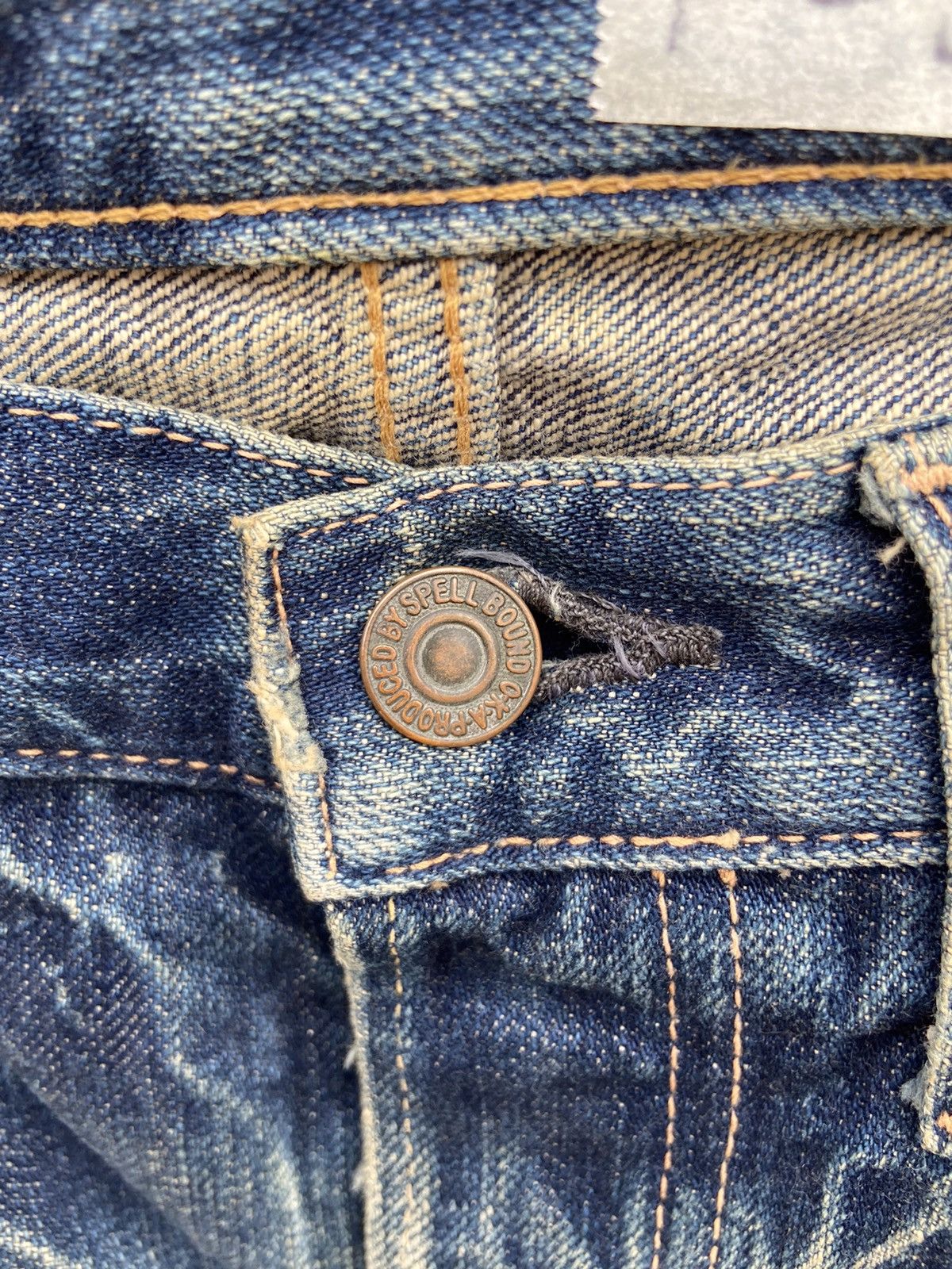 Spellbound Spellbound Thrased Distressed Made in Japan Jeans Size US 29 - 9 Thumbnail