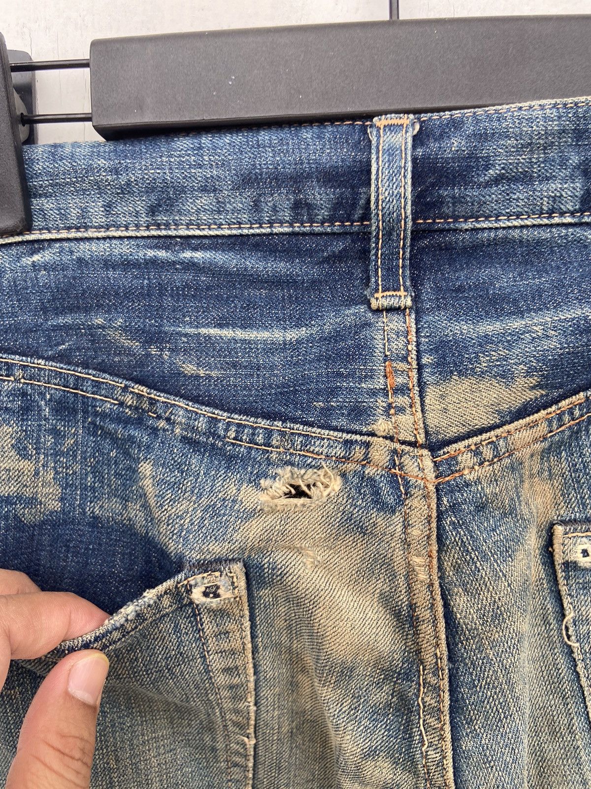 Spellbound Spellbound Thrased Distressed Made in Japan Jeans Size US 29 - 7 Thumbnail