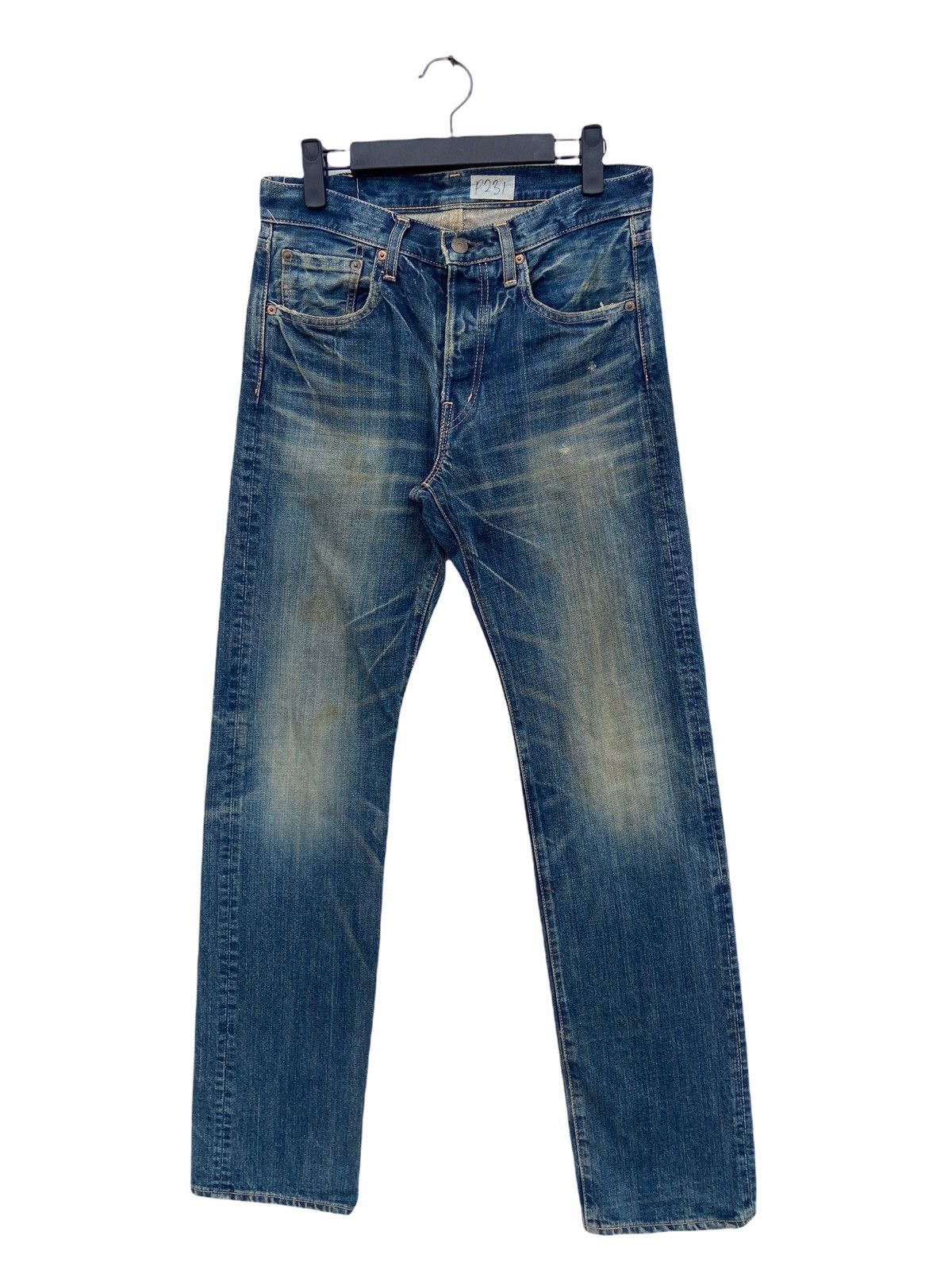 Spellbound Spellbound Thrased Distressed Made in Japan Jeans Size US 29 - 1 Thumbnail