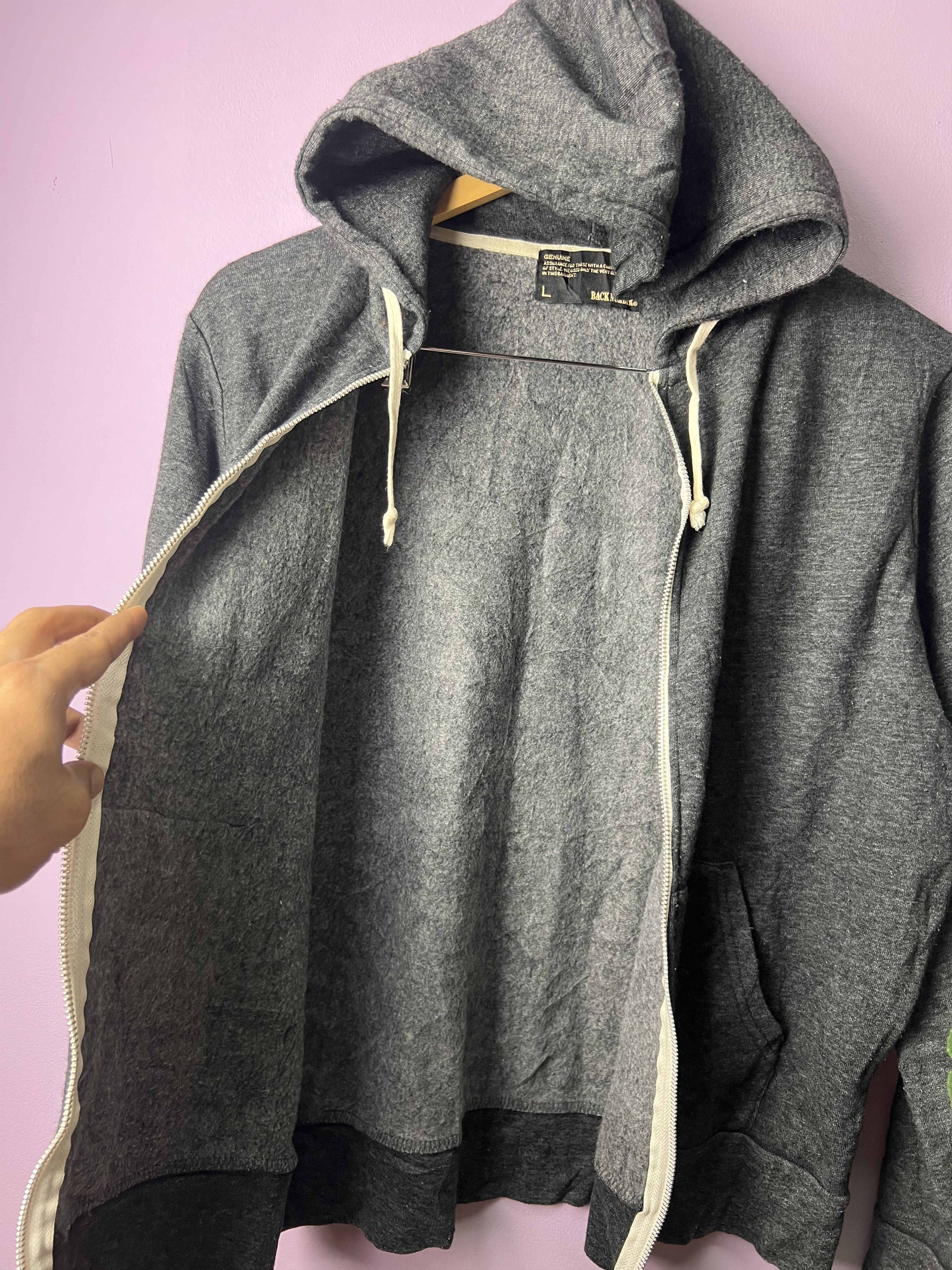 Japanese Brand 🔥Back Number Black Label Pullover Hoodies Size US M / EU 48-50 / 2 - 12 Thumbnail