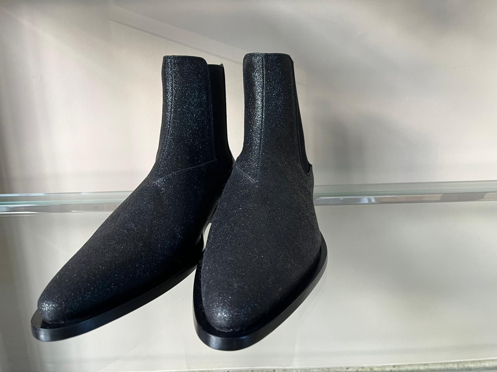 Givenchy Glitter Chelsea Boots in Black Size US 9 / EU 42 - 7 Thumbnail