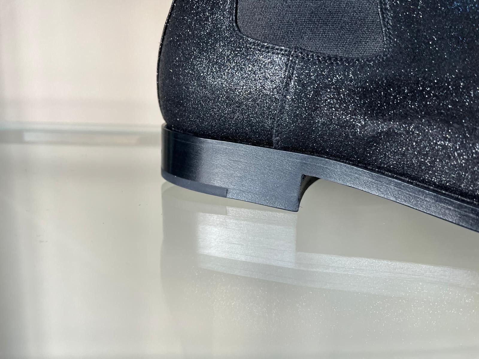 Givenchy Glitter Chelsea Boots in Black Size US 9 / EU 42 - 5 Thumbnail