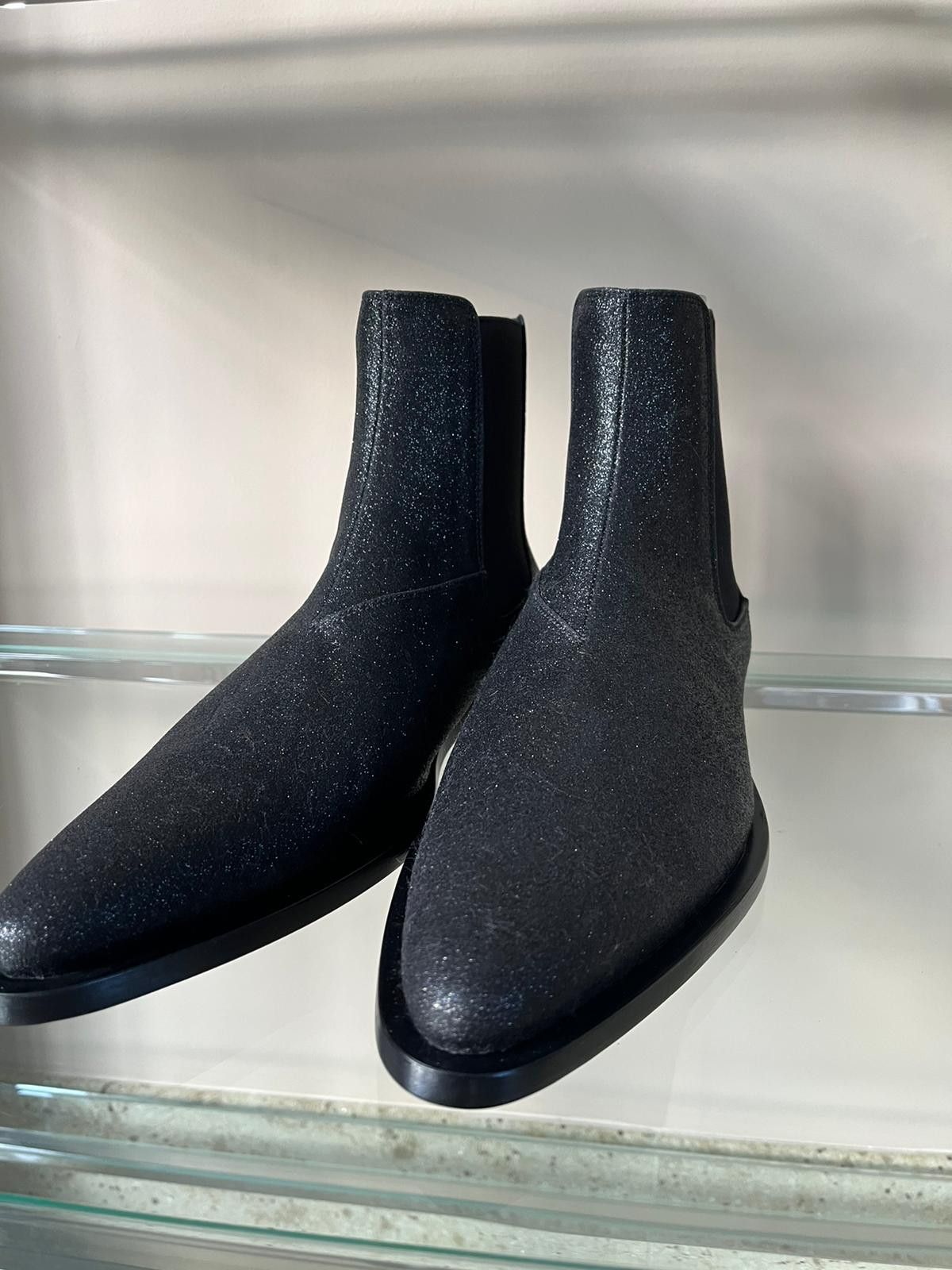 Givenchy Glitter Chelsea Boots in Black Size US 9 / EU 42 - 11 Thumbnail
