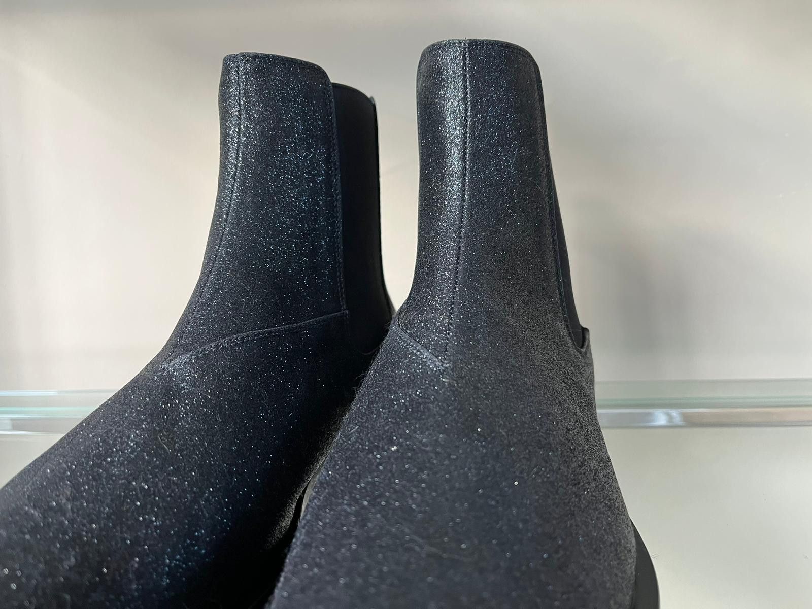 Givenchy Glitter Chelsea Boots in Black Size US 9 / EU 42 - 12 Thumbnail