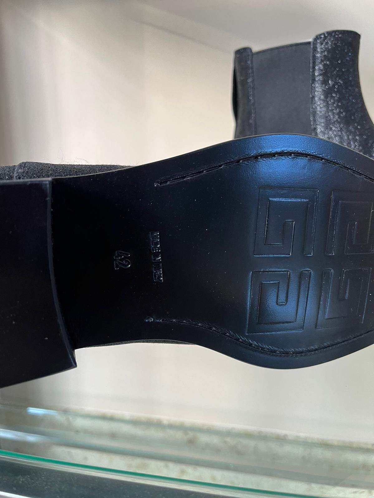 Givenchy Glitter Chelsea Boots in Black Size US 9 / EU 42 - 14 Thumbnail