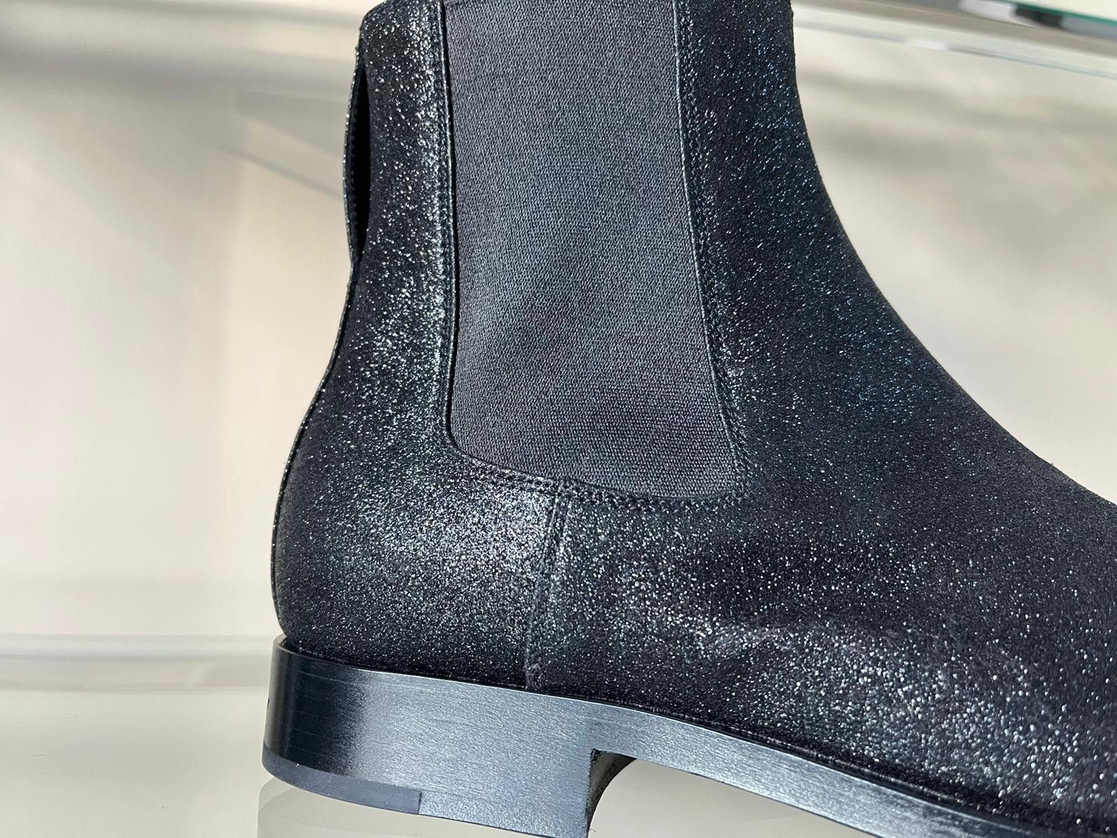 Givenchy Glitter Chelsea Boots in Black Size US 9 / EU 42 - 10 Thumbnail