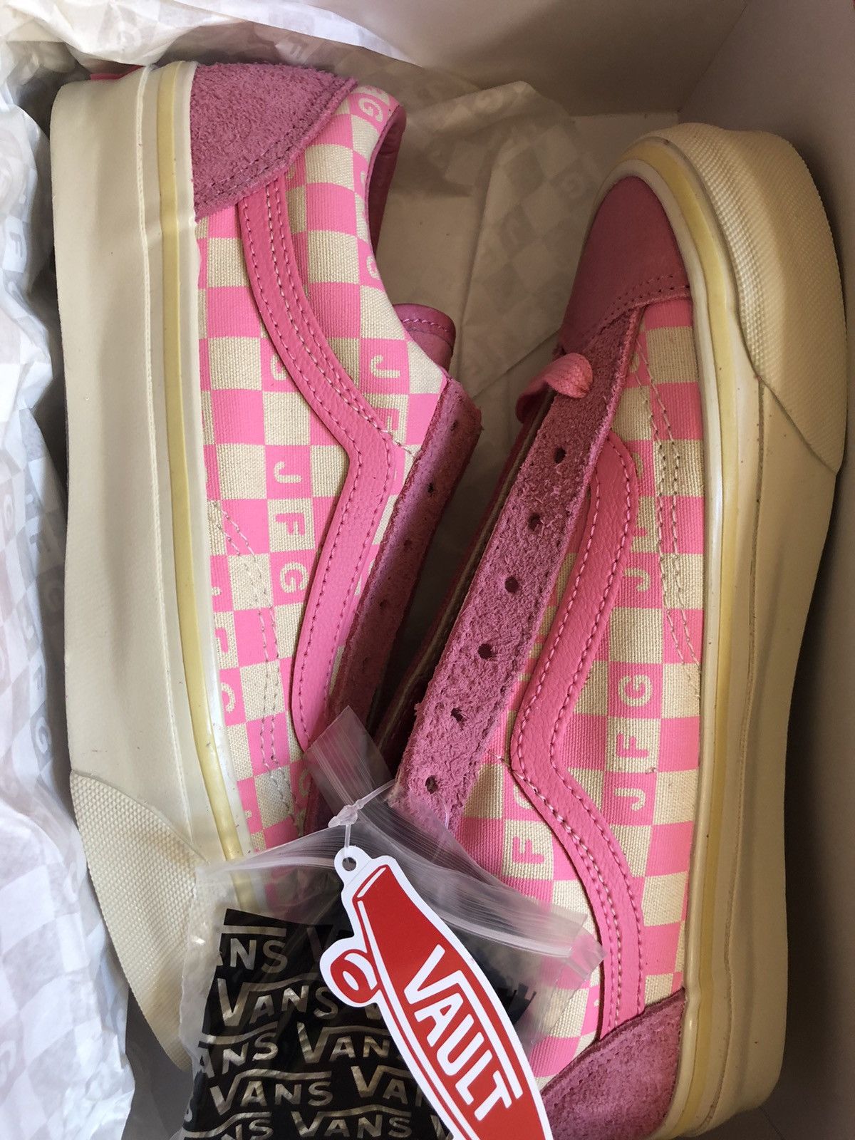 Joe Freshgoods × Vans US 5.5 JFG Vans vault old skoo Og style 36lx pink honeymoon Size US 5.5 / EU 38 - 5 Thumbnail