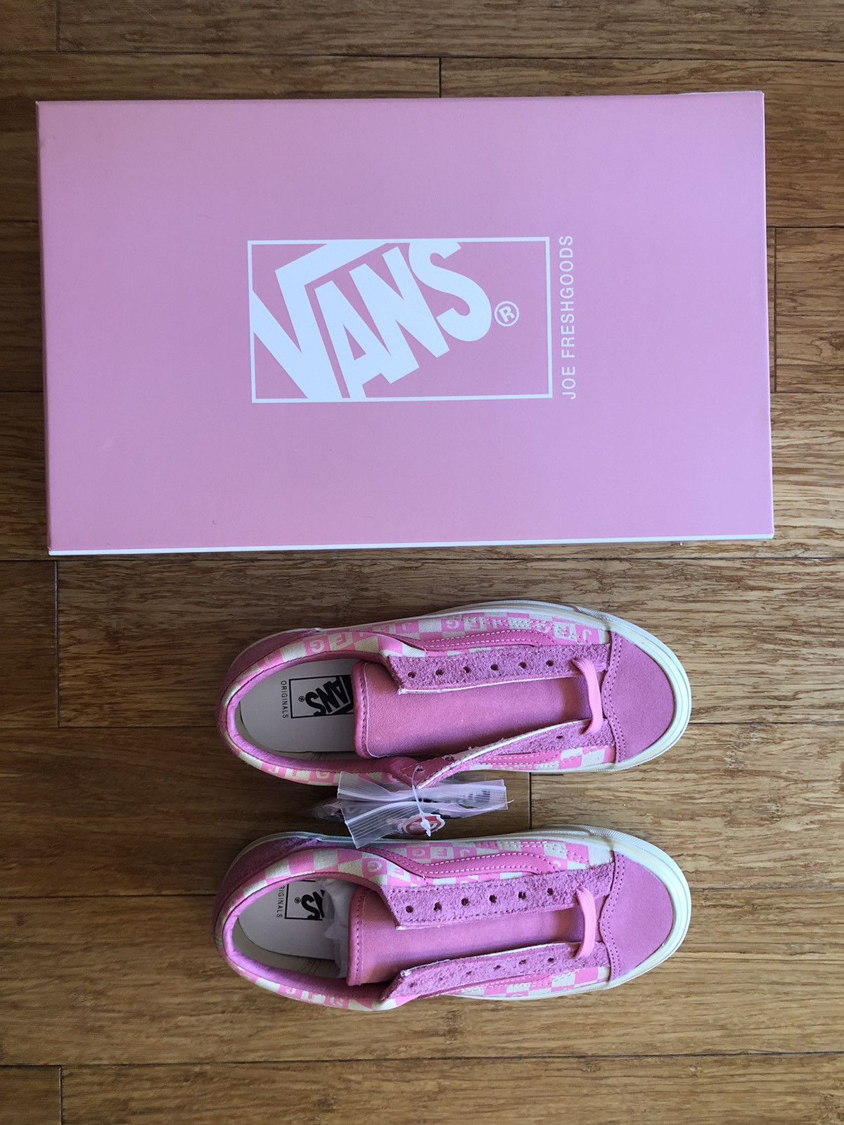 Joe Freshgoods × Vans US 5.5 JFG Vans vault old skoo Og style 36lx pink honeymoon Size US 5.5 / EU 38 - 4 Thumbnail