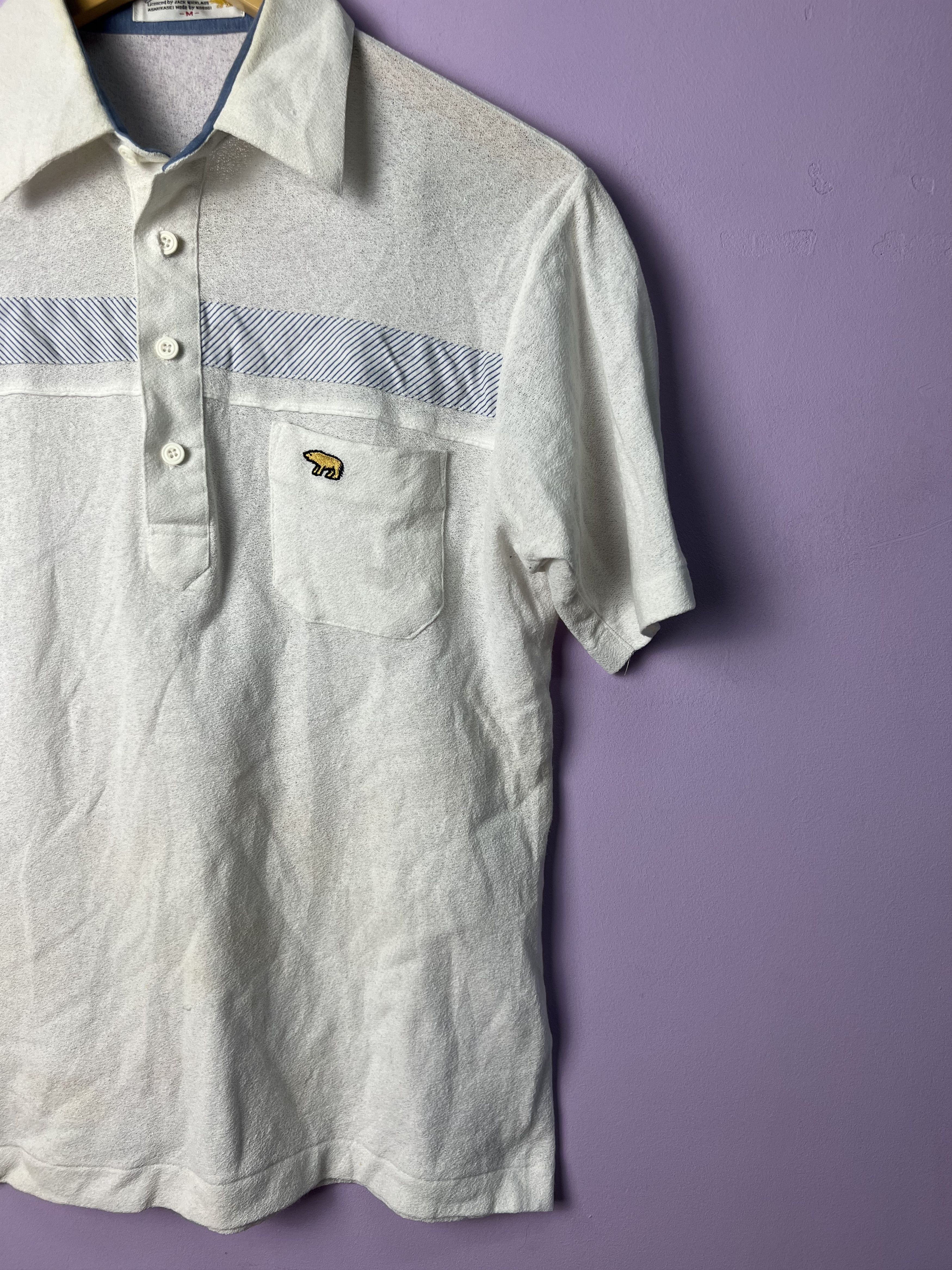 Golden Bear 🔥Vintage Golden Bear Thin Light Polo Tees Size US M / EU 48-50 / 2 - 4 Thumbnail