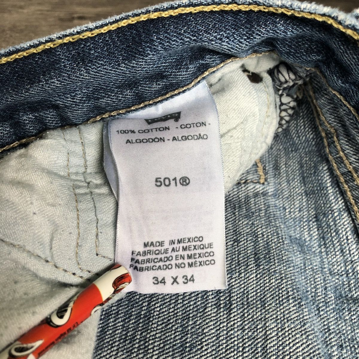 Levi's Vintage Levi’s 501 Buttonfly Distressed Denim Jeans 32x30 Size US 32 / EU 48 - 10 Thumbnail