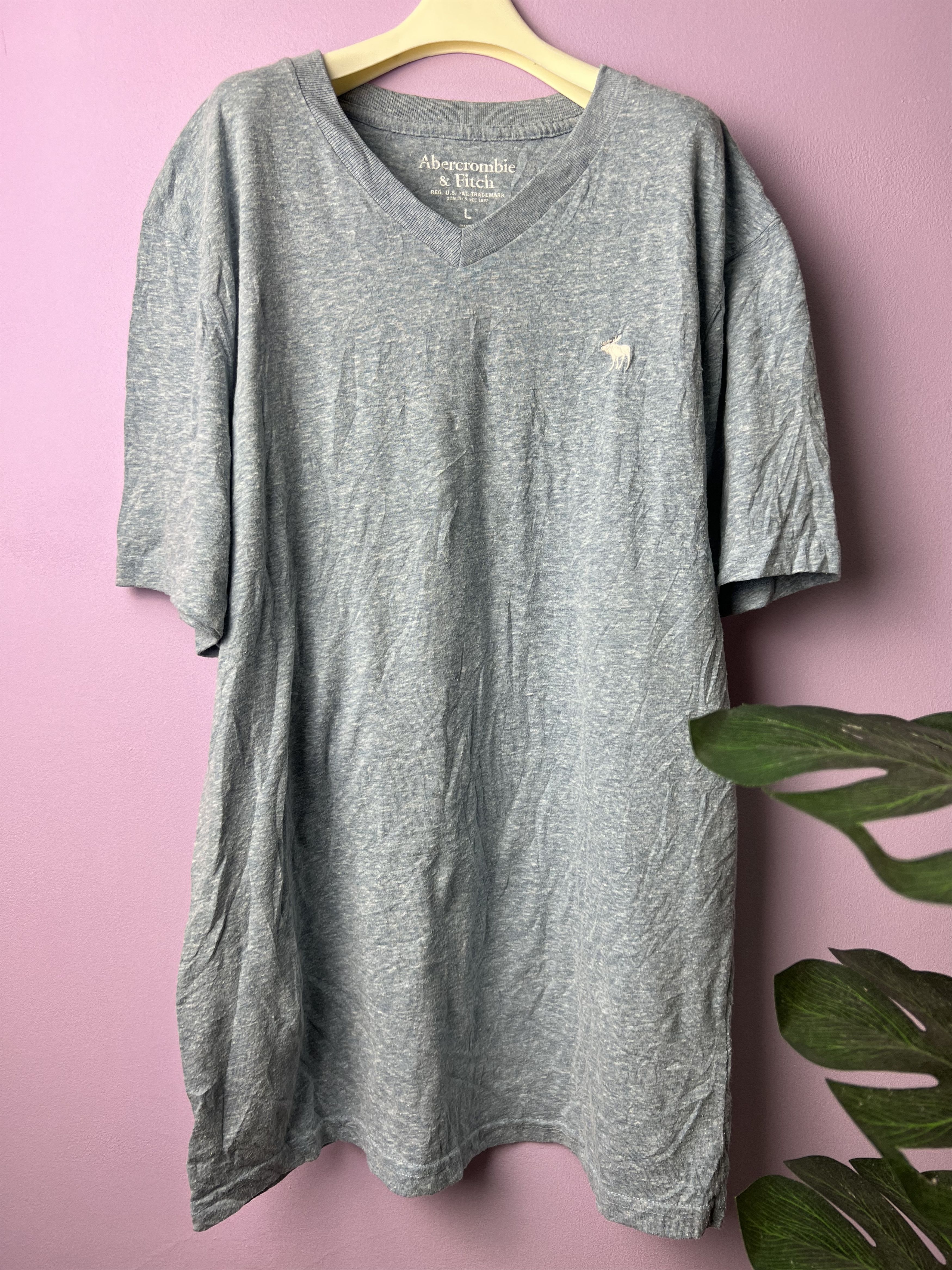 Abercrombie & Fitch 🔥V Neck Abercrombie Tees Size US M / EU 48-50 / 2 - 6 Thumbnail
