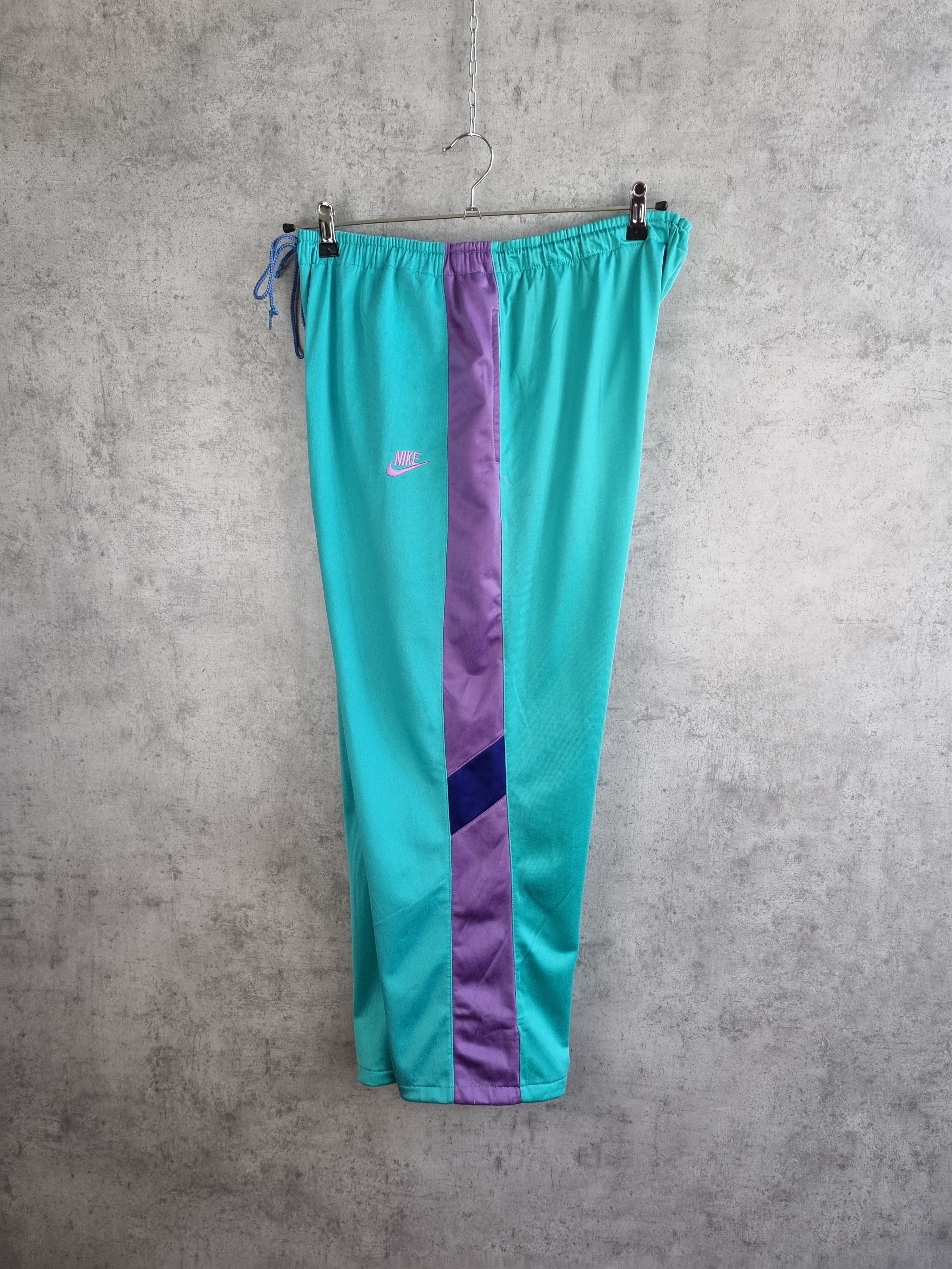 Nike × Vintage Rare 80s NIKE Gray Tag Joggers Track Pants Size US 33 - 3 Thumbnail