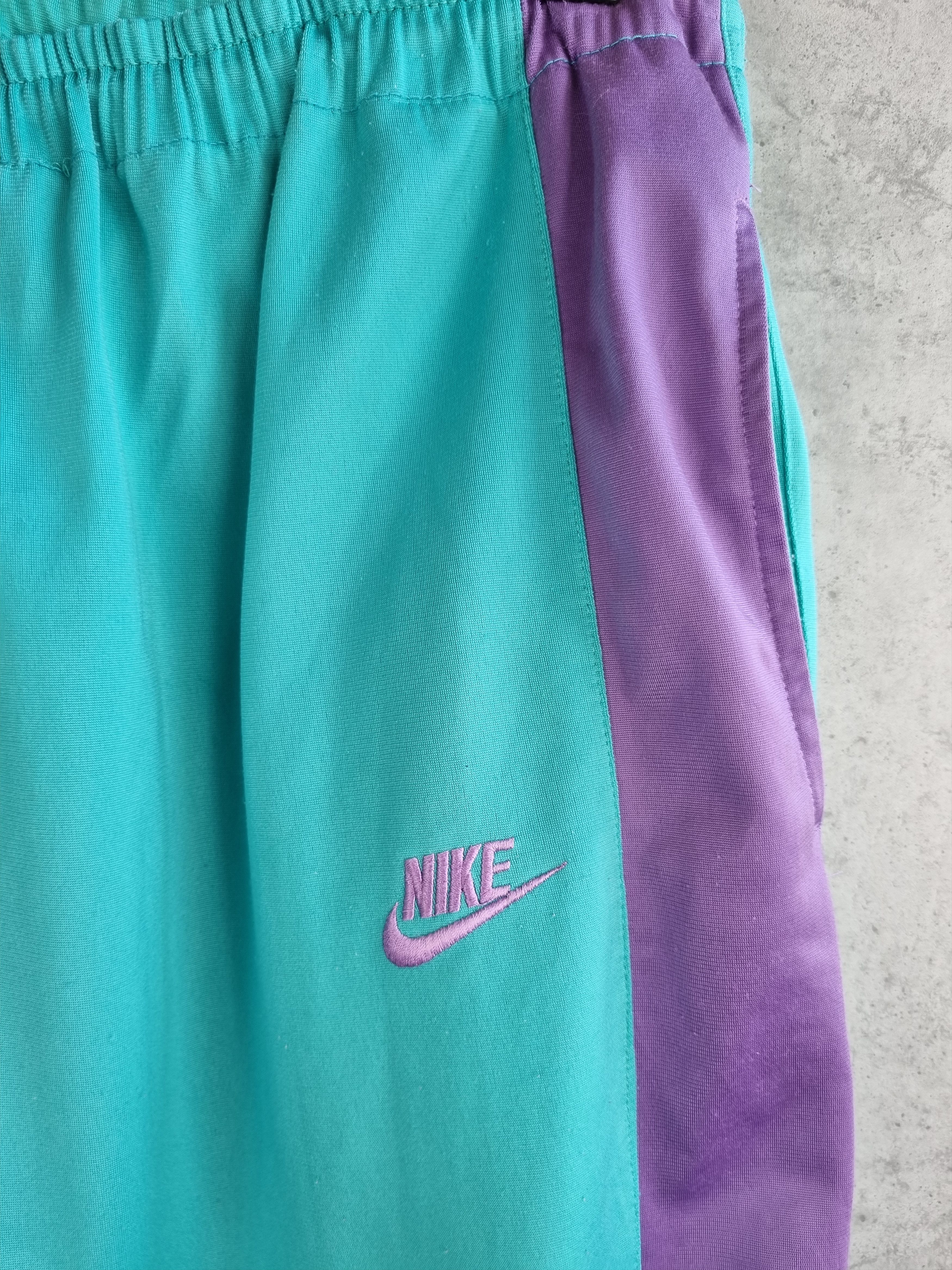 Nike × Vintage Rare 80s NIKE Gray Tag Joggers Track Pants Size US 33 - 8 Thumbnail