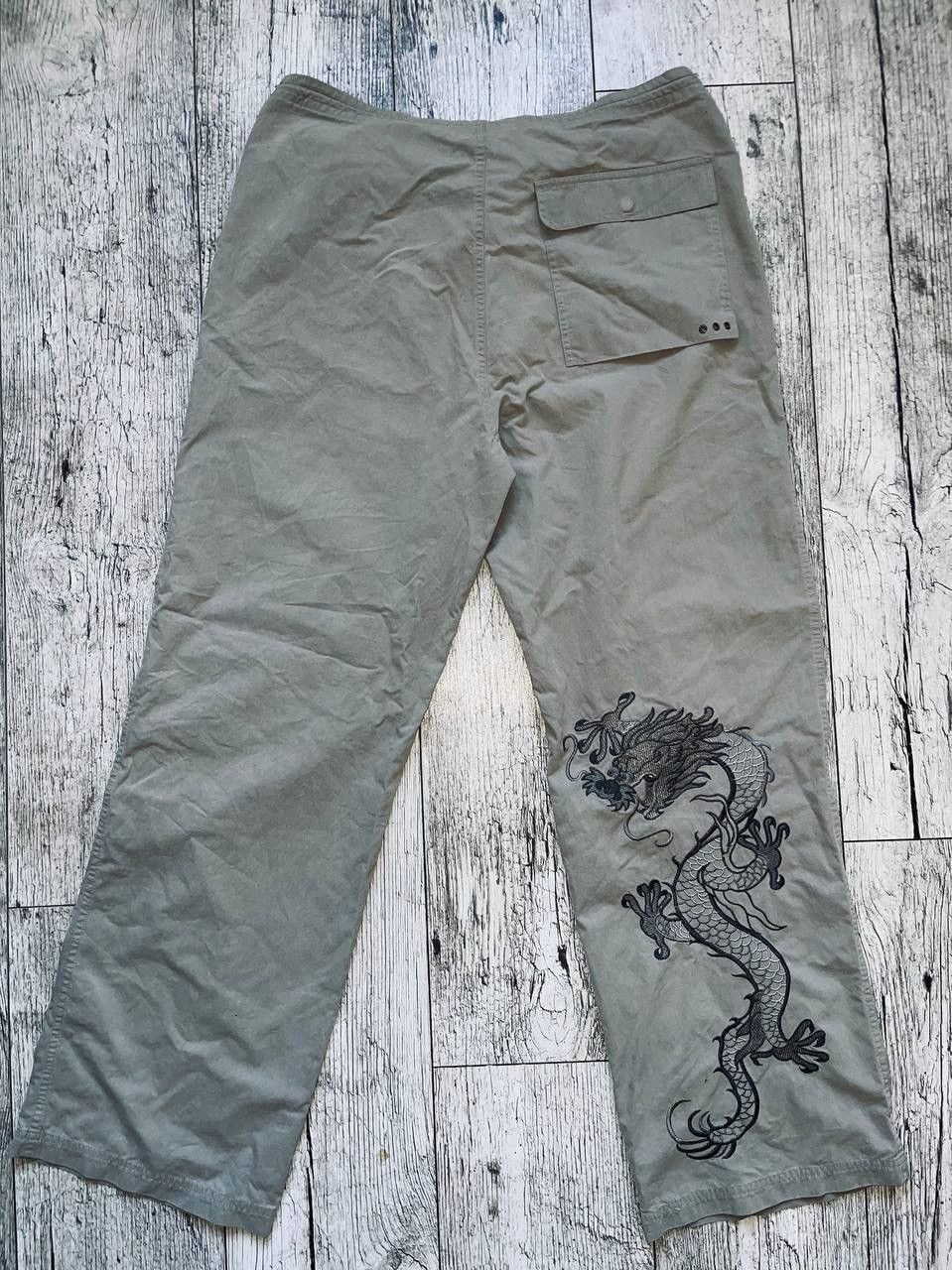Japanese Brand × Vintage Blue Inc Snow Cargo Pants L Stussy Size US 33 - 5 Thumbnail